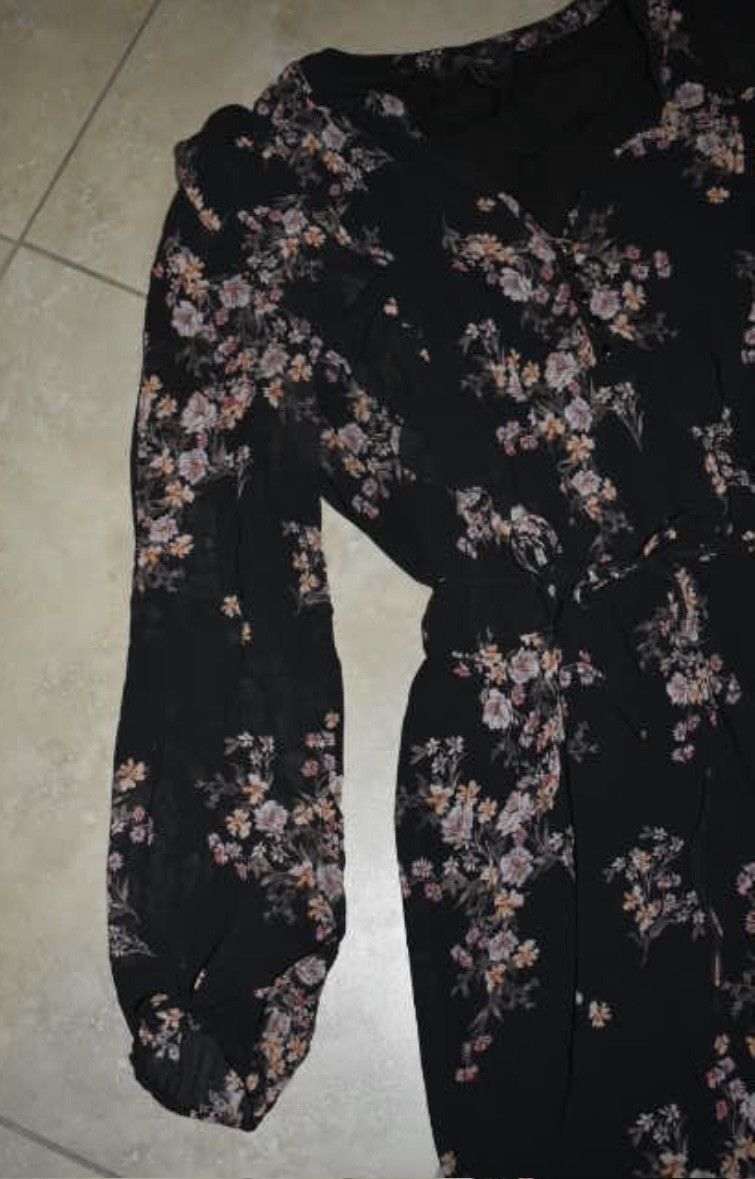 Other Ever New Nordstrom Ruffle Long Sleeve Elastic Dress Size L / US 10 / IT 46 - 7 Thumbnail