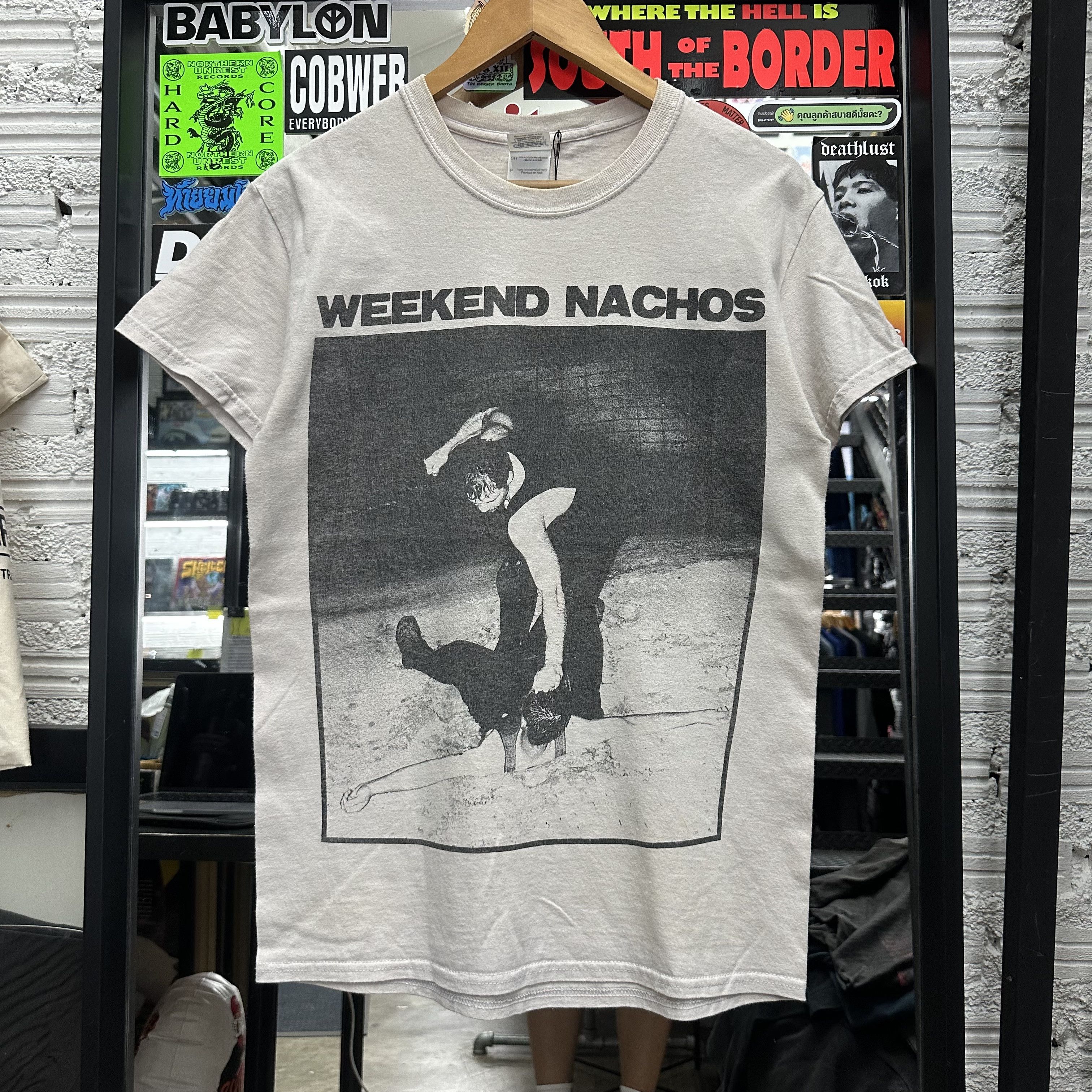 Band Tees WEEKEND NACHOS NU VIOLENCE 2000s Powerviolence Shirt Size US S / EU 44-46 / 1 - 1 Thumbnail