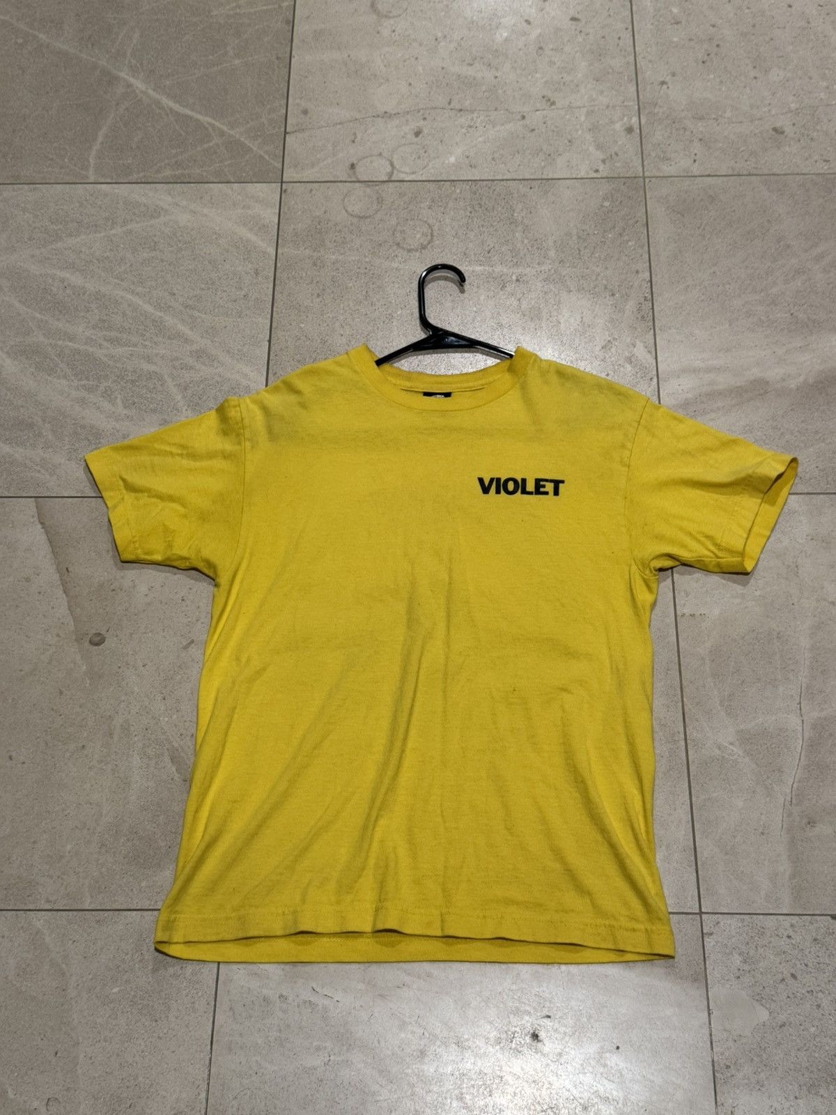 Supreme violet peace tee Size US M / EU 48-50 / 2 - 1 Thumbnail