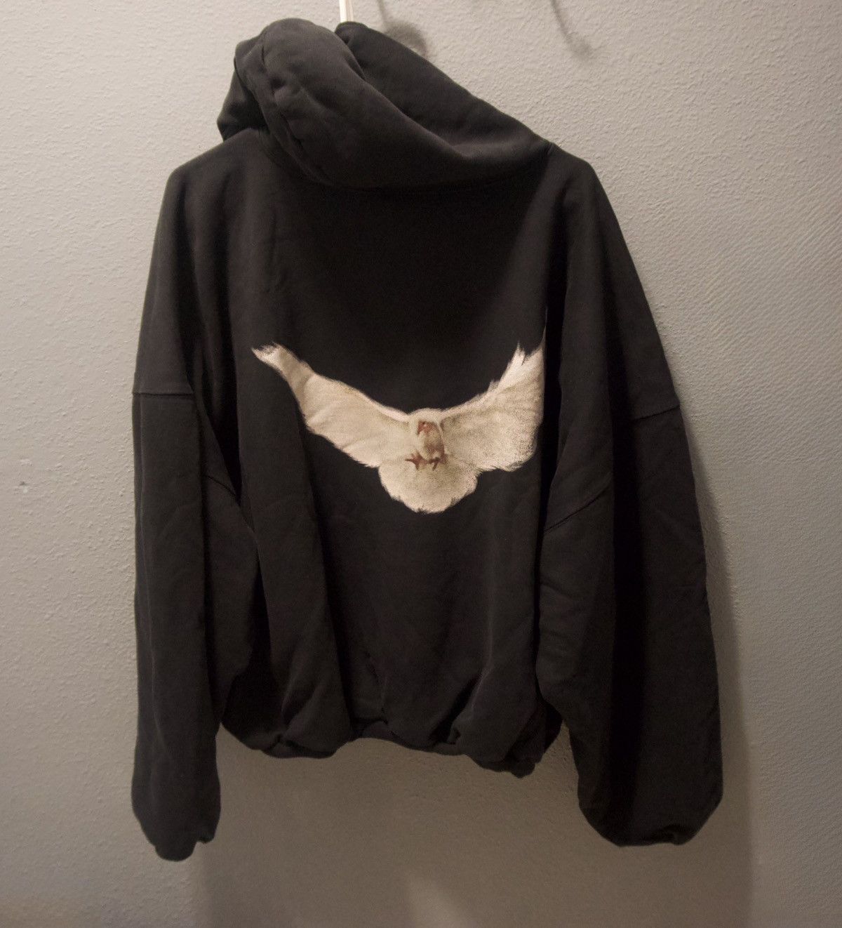 トップス YEEZY GAP Dove Hoodie \"Washed Black\" Buy Yeezy Gap Engineered by Balenciaga Dove Hoodie 'Black