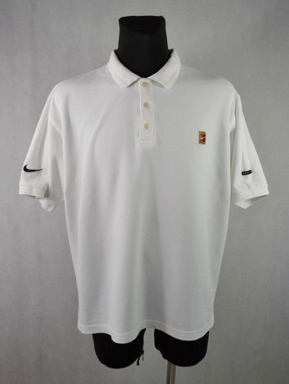Nike × Vintage Vintage 90s Nike Court Polo Shirt M Size US M / EU 48-50 / 2 - 1 Thumbnail