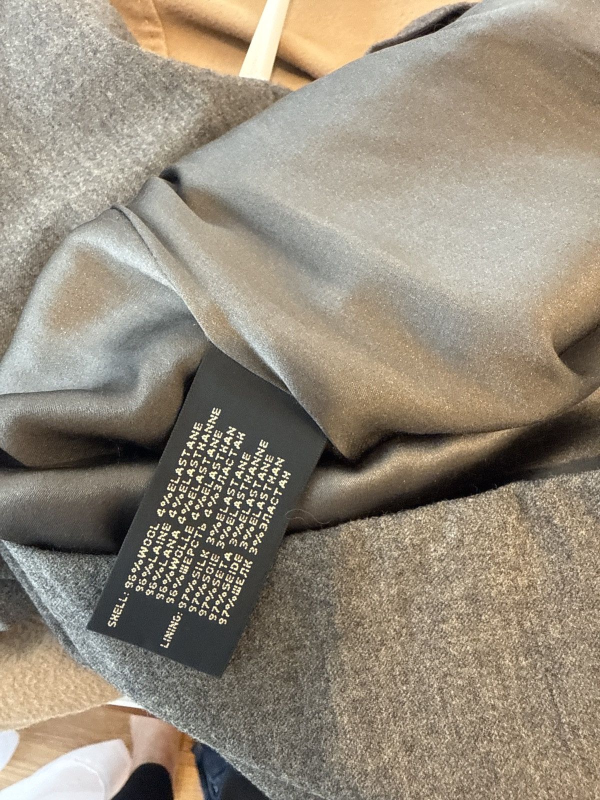 Polo Ralph Lauren Silk lined grey wool skirt Size M / US 6-8 / IT 42-44 - 10 Thumbnail