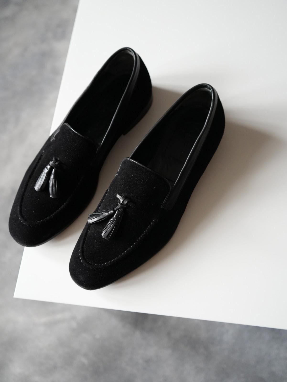 Alexander McQueen Alexander McQueen Tassel Suede Black Loafers Men US8 Size US 7 / EU 40 - 3 Thumbnail