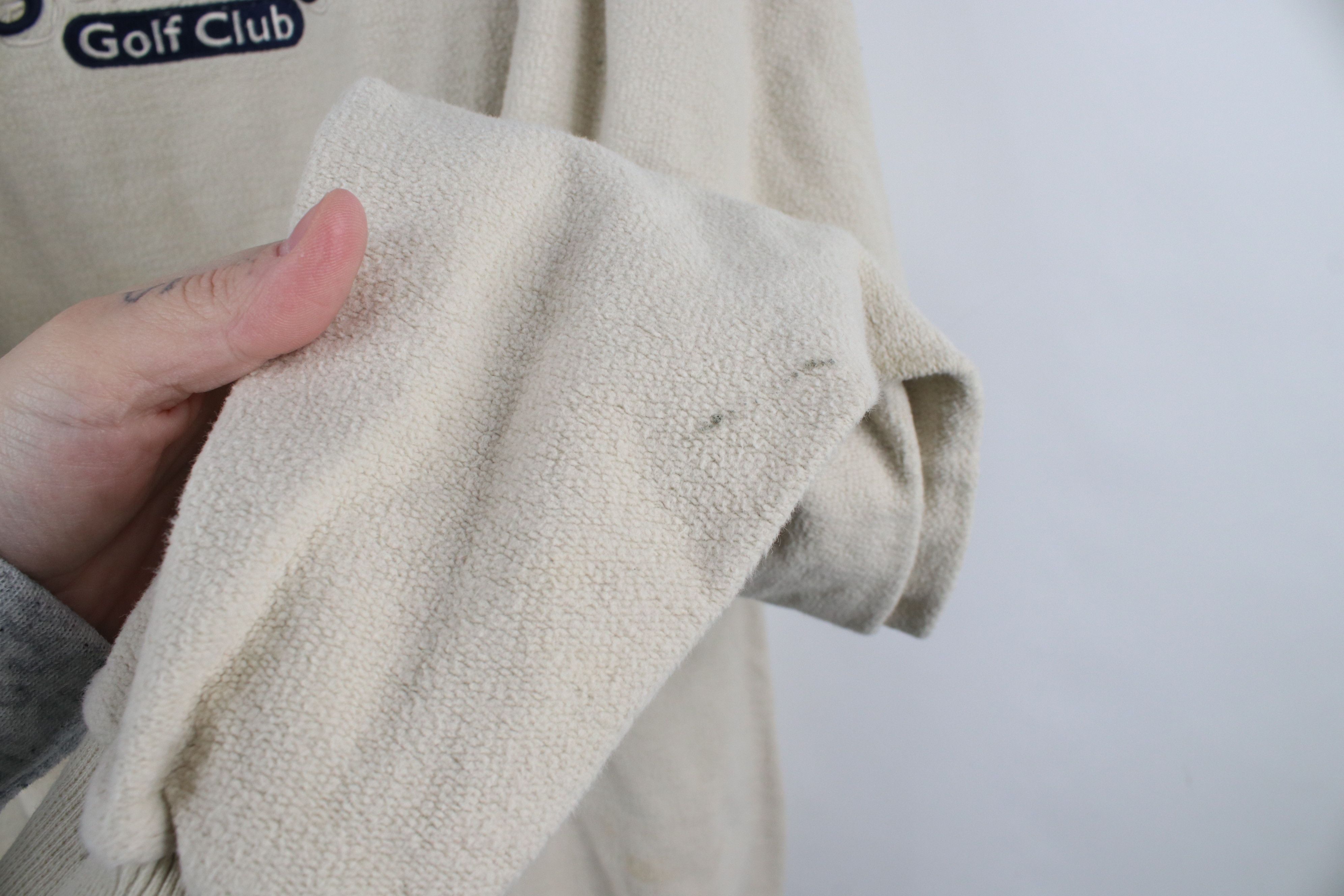 Vintage Vintage Reverse Longaberger Golf Club Sweatshirt Beige Size US XL / EU 56 / 4 - 10 Thumbnail