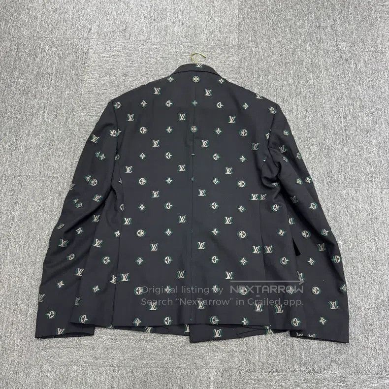 Louis Vuitton Louis Vuitton Embroidered presbyopic wool blazer Size 54R - 5 Thumbnail