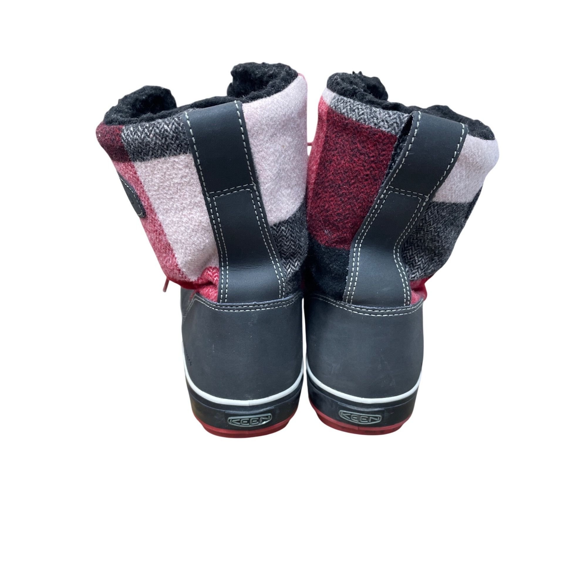 KEEN Keen womans red black plaid waterproof wool insulated winter Size US 10 / IT 40 - 14 Thumbnail