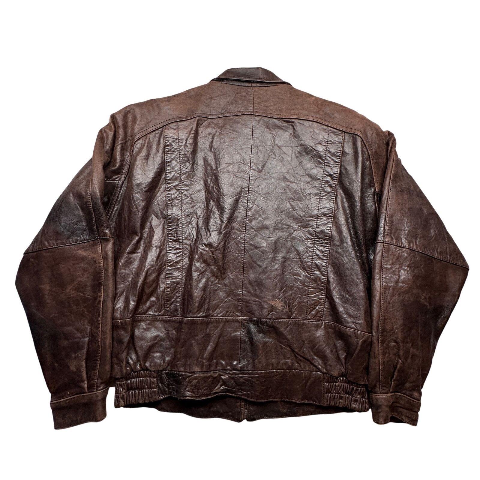 Other VTG J Walden Thermolite Bomber Aviator Leather Jacket Large Size US L / EU 52-54 / 3 - 2 Thumbnail