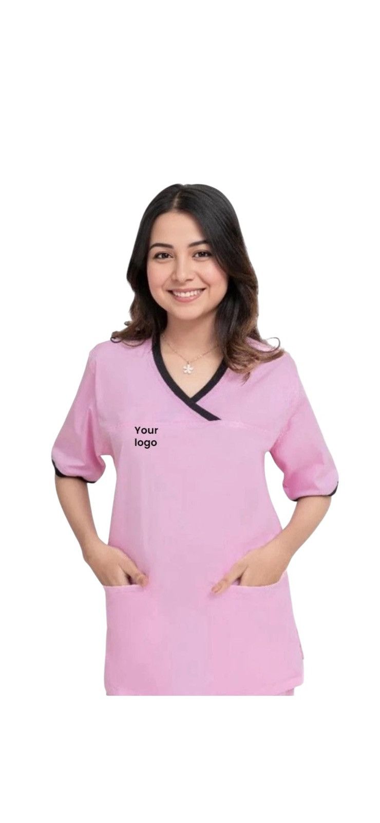 Other Embroidere Scrub Set: Custom Medical Uniform,”Any Color” Size 36 - 2 Thumbnail