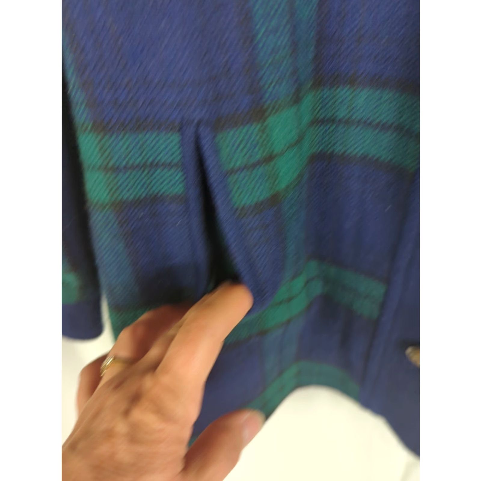 Vintage VINTAGE Branigan Weavers Jacket Coat Plaid Wool Outdoor Light Coat S Women XS Size S / US 4 / IT 40 - 4 Thumbnail