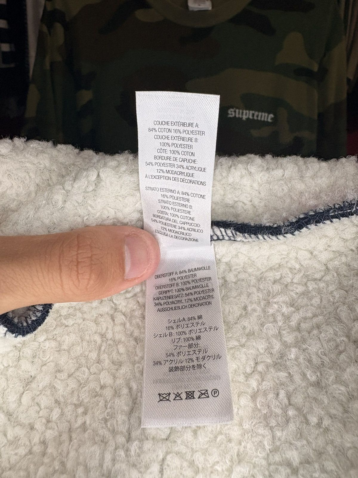 Supreme Supreme Faux Fur Zip Up Hooded Sweatshirt Size US M / EU 48-50 / 2 - 8 Thumbnail