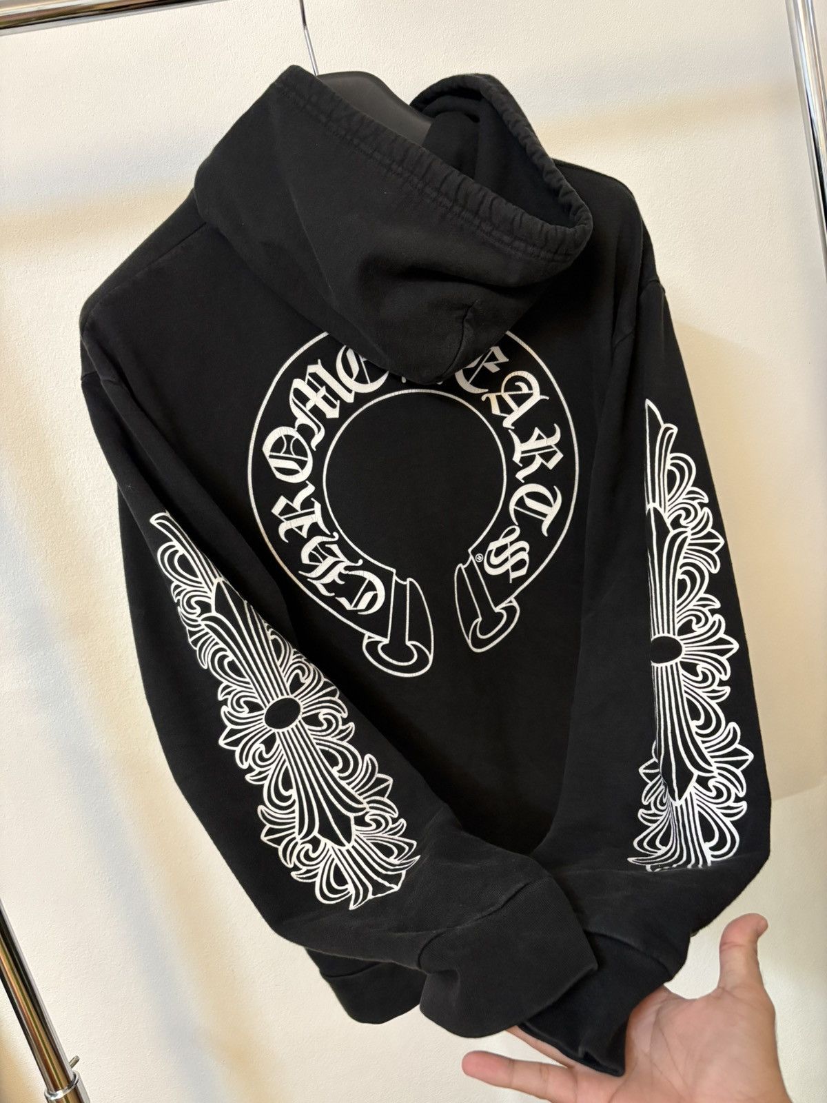 Chrome Hearts Chrome hearts Horseshoe Floral Hoodie Size US L / EU 52-54 / 3 - 3 Thumbnail