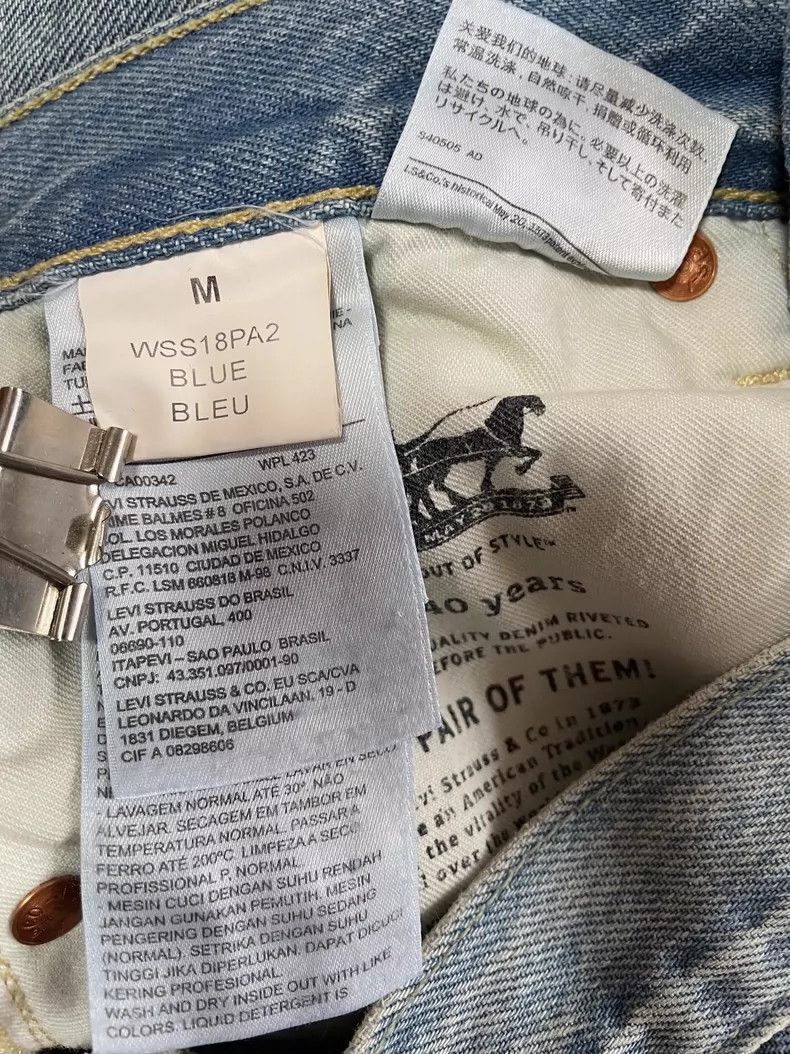 Vetements Vetements SizeM Levis Collab Patchwork Jeans Demna Size US 29 - 4 Thumbnail
