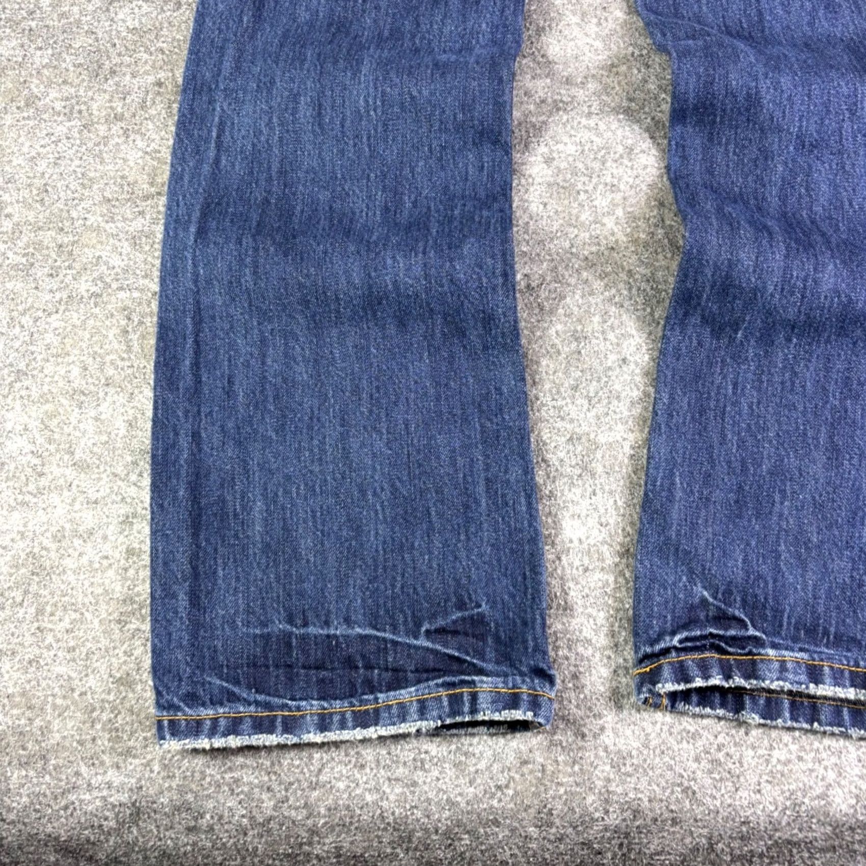 Aeropostale Aeropostale Jeans Driggs Slim Bootcut Mens 34x32 Blue Distressed Medium Wash Size US 34 / EU 50 - 7 Thumbnail
