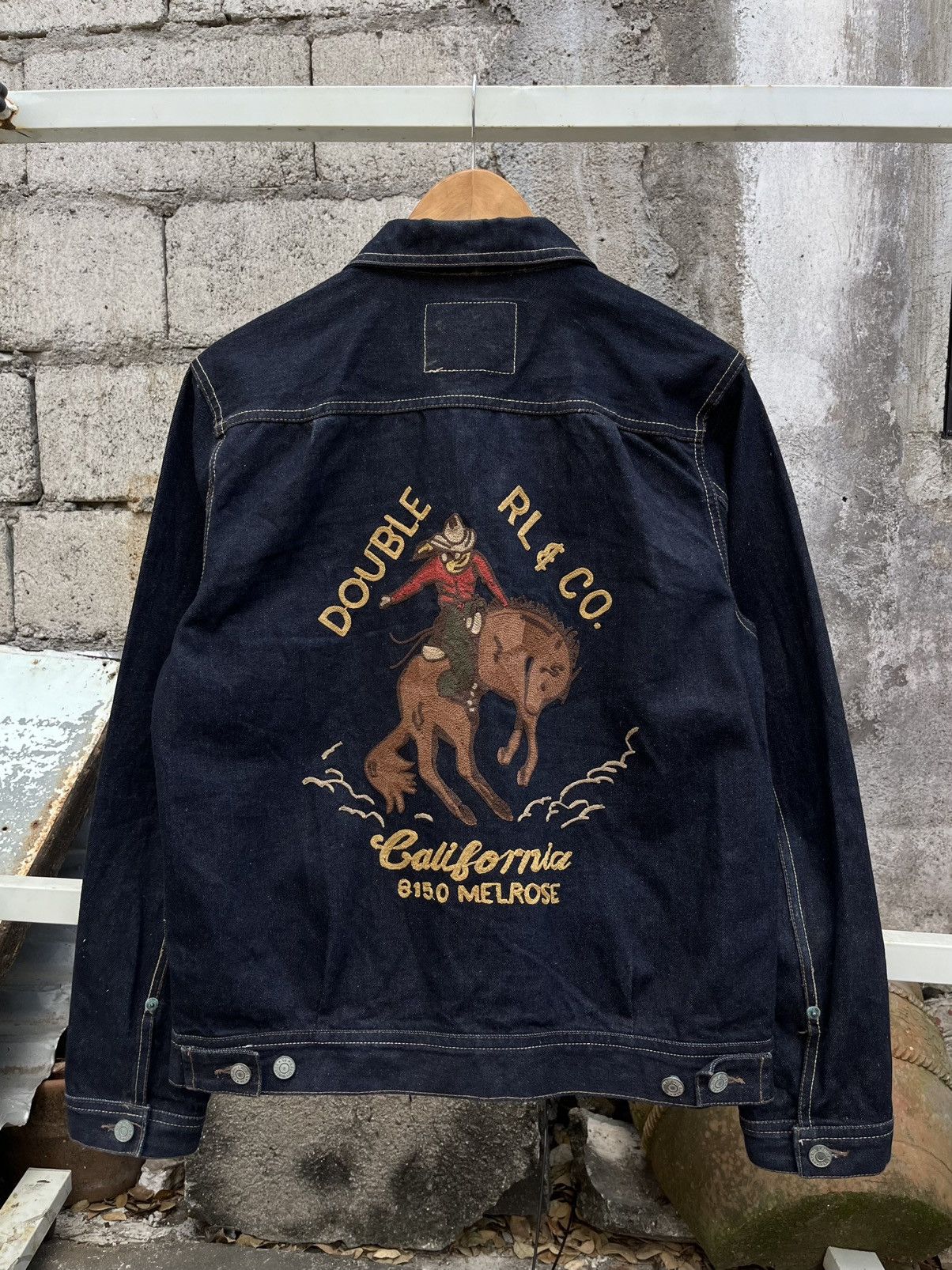 RRL Ralph Lauren RRL (Double RL) Type 2 Rigid Denim Trucker Jacket ...