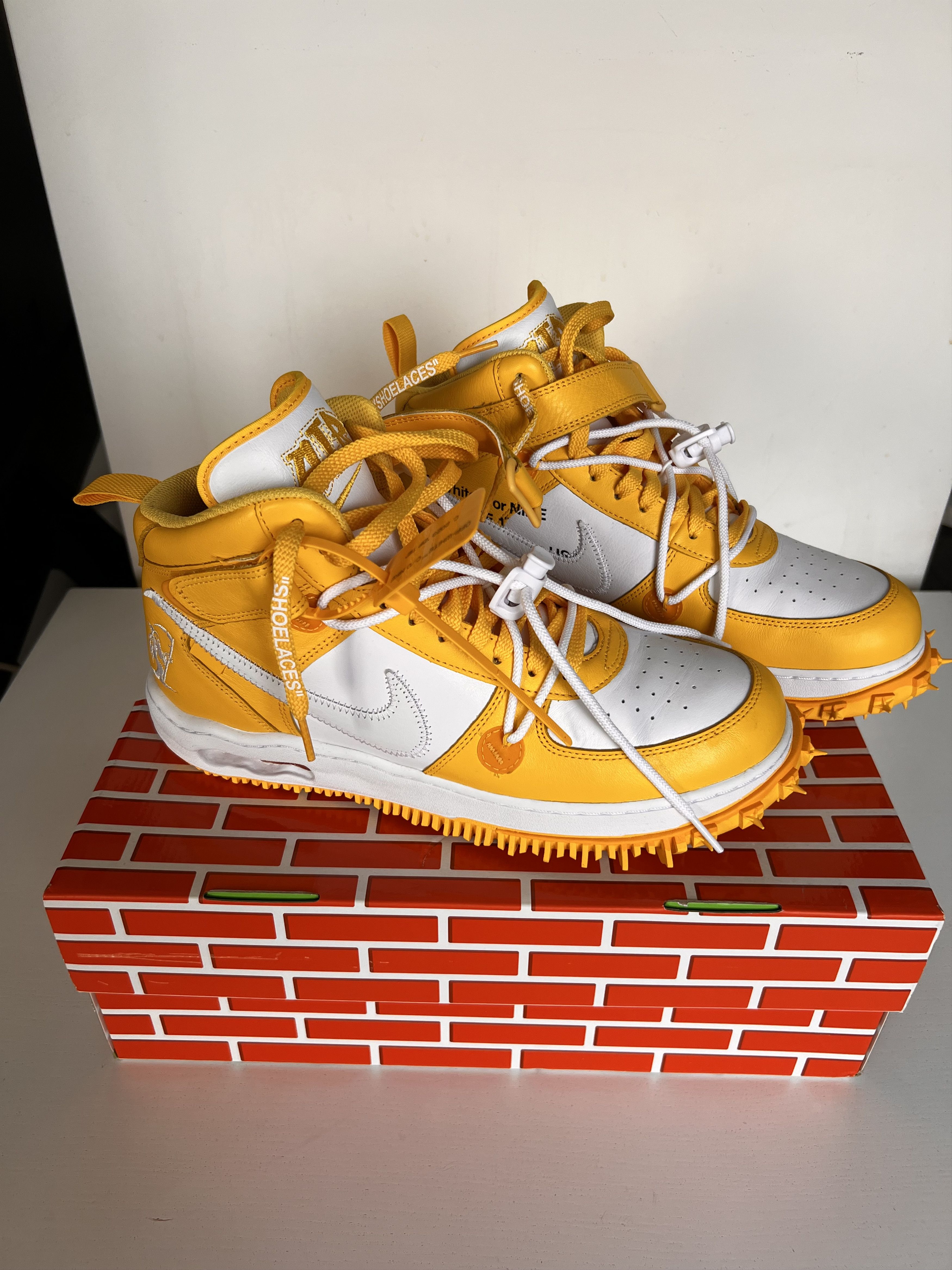 Nike × Off-White Air Force 1 sneakers Size US 12.5 / EU 45-46 - 1 Thumbnail