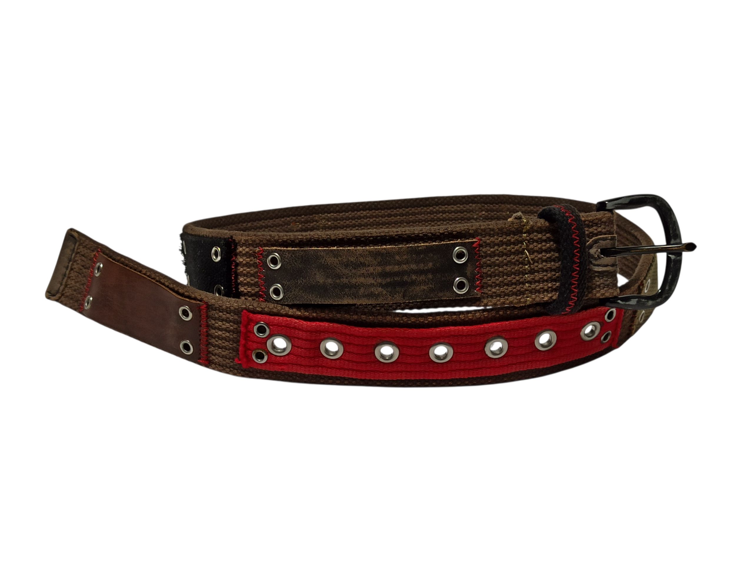 Other Tough Jeansmith Rare Archive Military Surplus Canvas Belt Size ONE SIZE - 4 Thumbnail