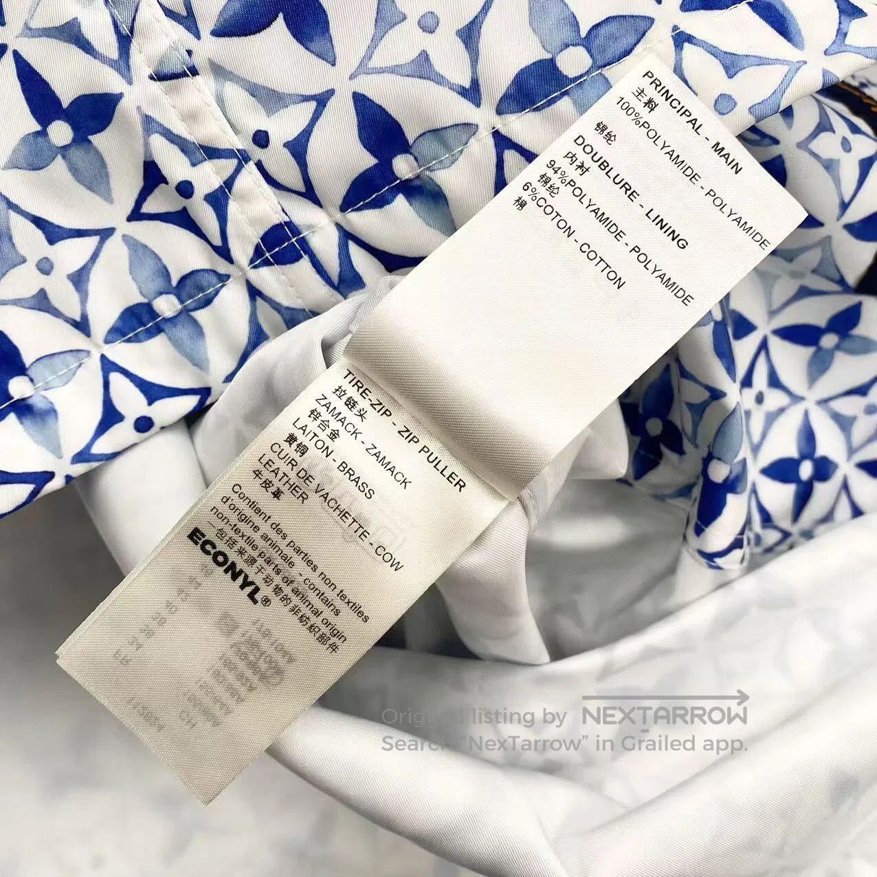 Louis Vuitton Louis Vuitton The old flowers are full of printed trench c Size 4XL / US 24-26 - 7 Thumbnail