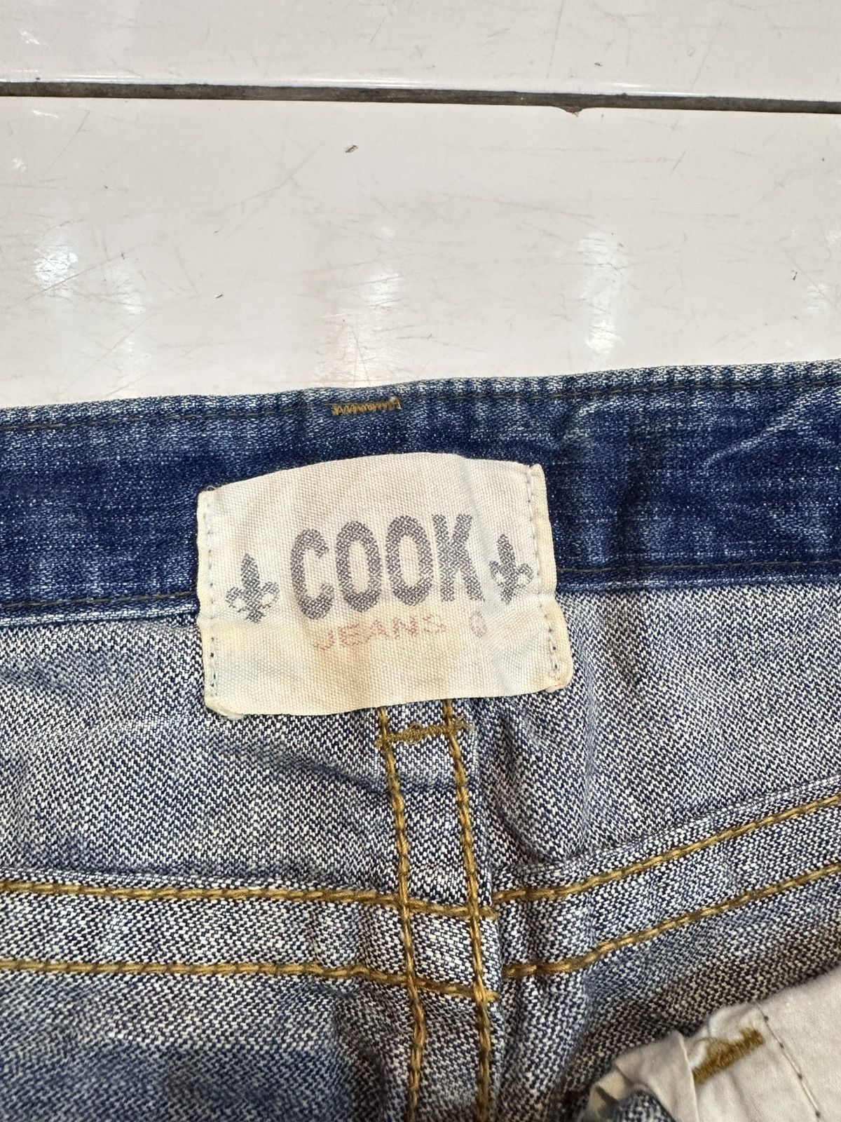 Tornado Mart 2000s Distressed Cook Studded Flare Jeans Y2K Goa Lgb Style Size US 30 / EU 46 - 8 Thumbnail