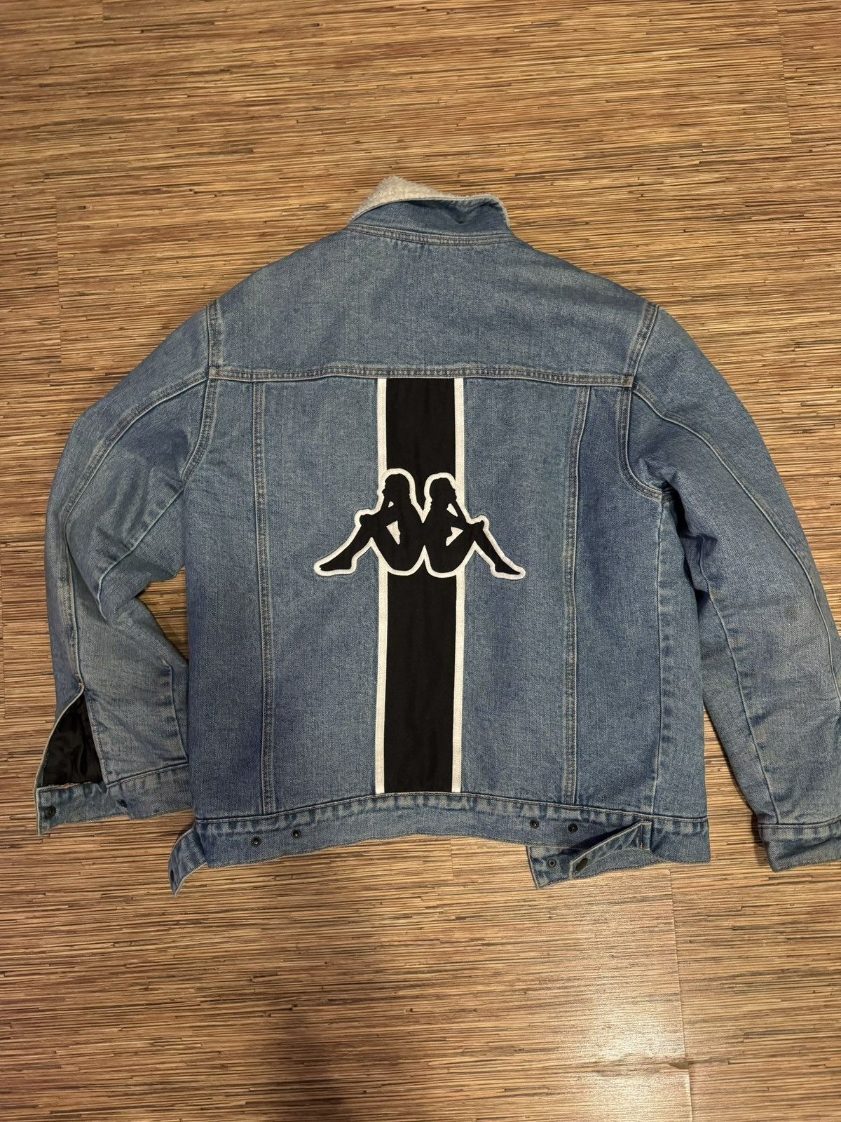 Kappa Kappa Boetino Denim Jacket Grailed