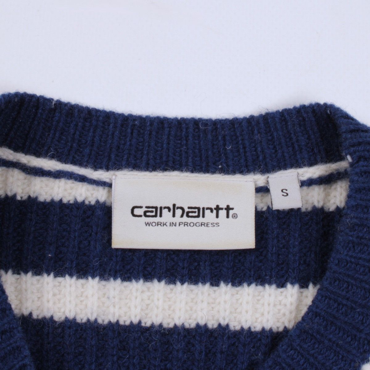 Carhartt Wip CARHARTT WIP Dane Lambs Wool Nylon Blend Knit Jumper Sweater Size M / US 6-8 / IT 42-44 - 13 Thumbnail