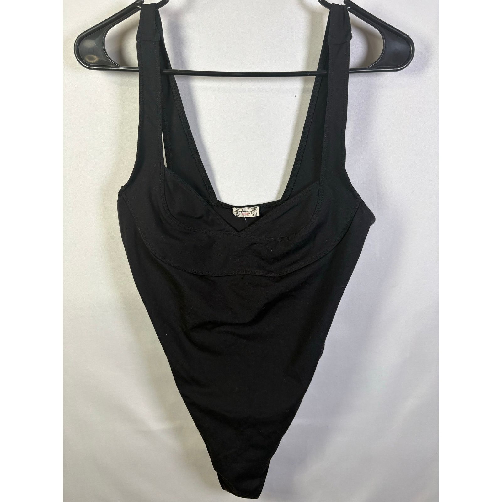 Free People 1048 NWT Free People Women's Bodysuit Size Large Black Size L / US 10 / IT 46 - 6 Thumbnail