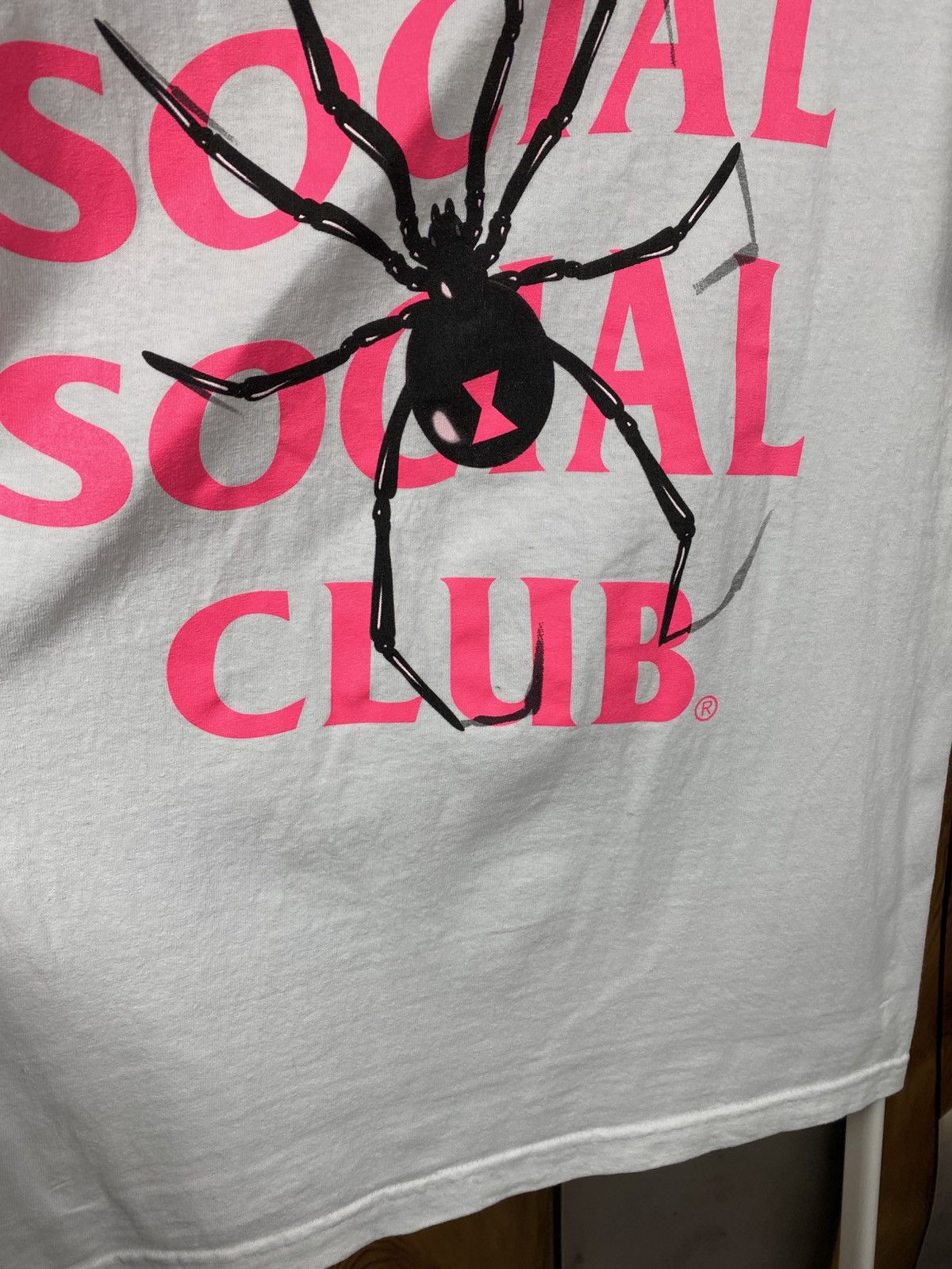 Anti Social Social Club 🕷️T-Shirt Anti Social Social Club Made In U.S.A. Spiser Tee🕷️ Size US M / EU 48-50 / 2 - 8 Thumbnail