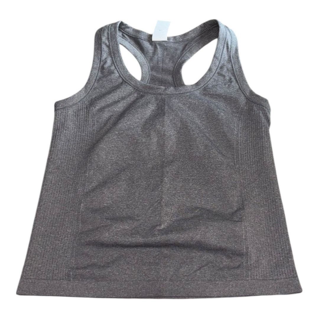 Old Navy Old Navy Active Gray Athletic Razorback Tank Size L Size L / US 10 / IT 46 - 1 Thumbnail