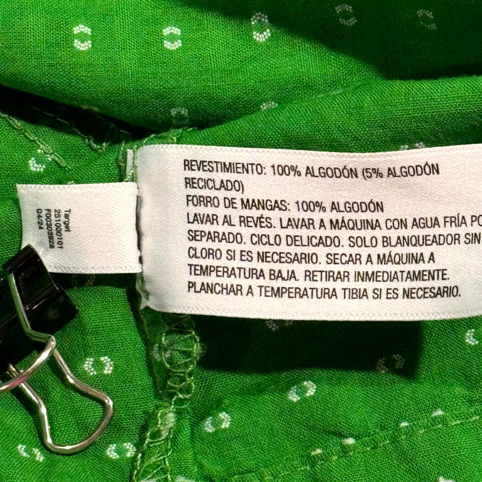 Kate Spade Kate Spade Top Puff Sleeve Swiss Dot Coquette Boho Green XXL Size XXL / US 16-18 / IT 52-54 - 5 Thumbnail