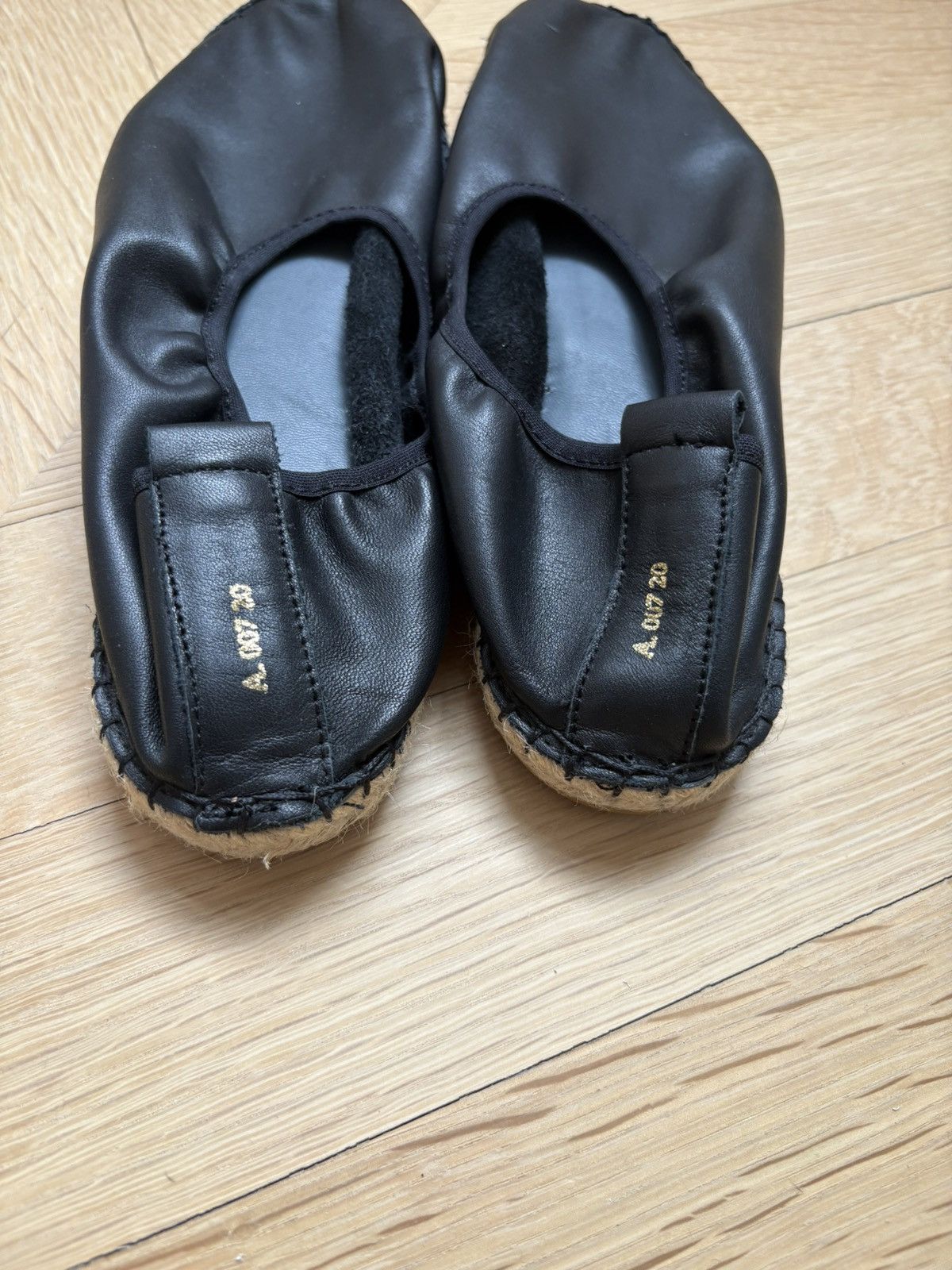 Other UNBRANDED BLACK LEATHER ESPADRILLES SIZE 40 Size US 10 / IT 40 - 3 Thumbnail