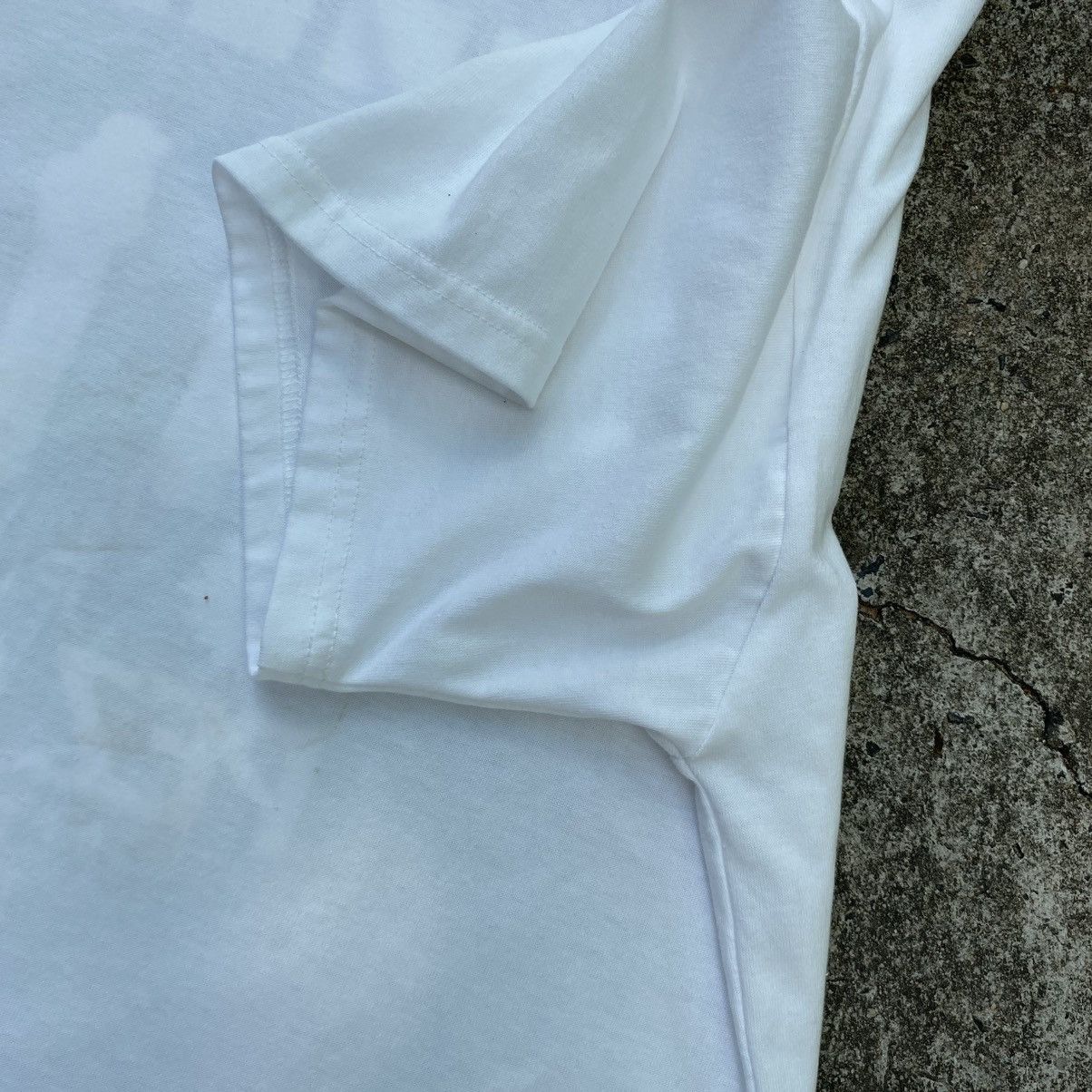 Designer × Vintage PES White Tee with Blue Logo Embroidery & Graphic Back Print Size US XXL / EU 58 / 5 - 18 Thumbnail