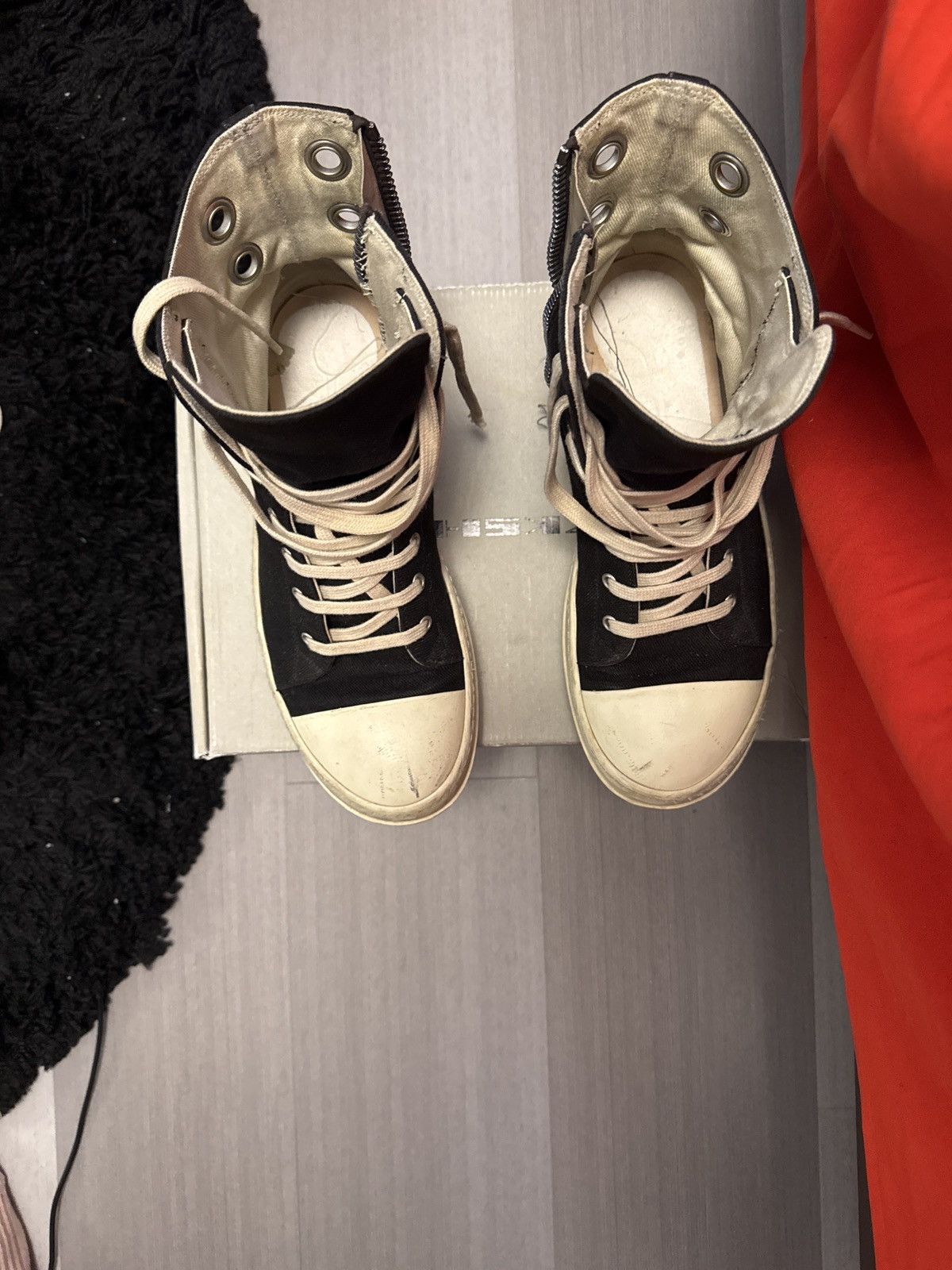 Rick Owens Rick owen hightops Size US 9 / EU 42 - 3 Thumbnail