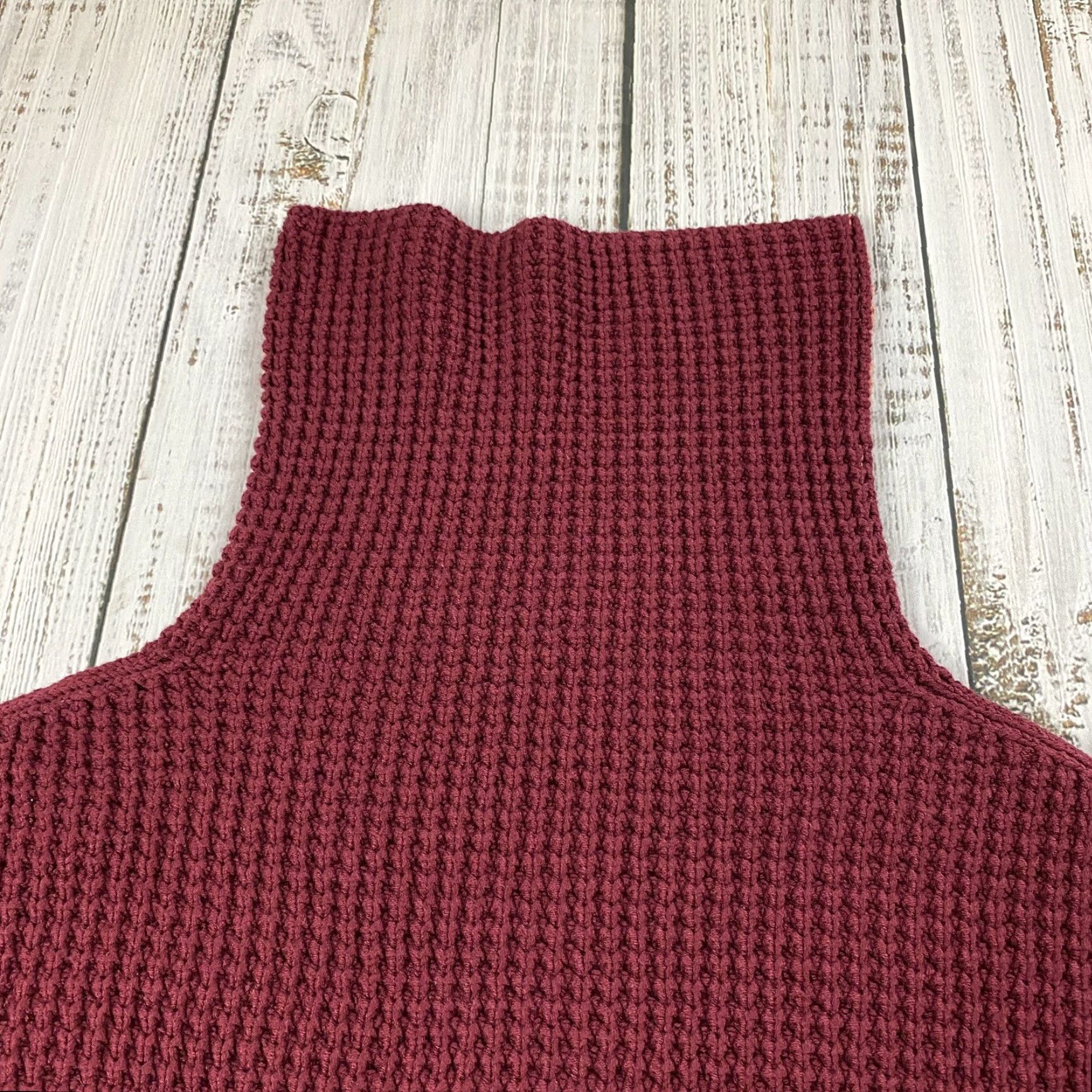 Free People FREE PEOPLE Multicolor Chunky-Knit Colorblock Pullover Sweater Womens Size S Size S / US 4 / IT 40 - 4 Thumbnail