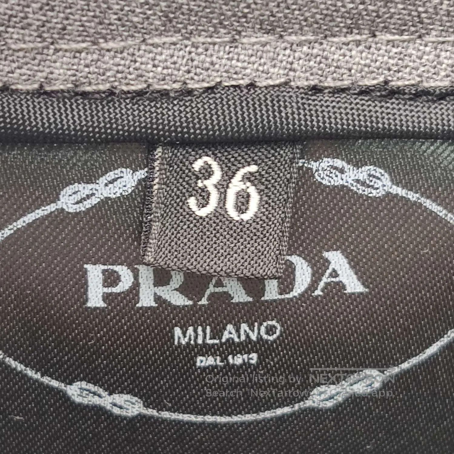 Prada Prada Gray Wool Trousers Size 36 . Size 22" - 7 Thumbnail