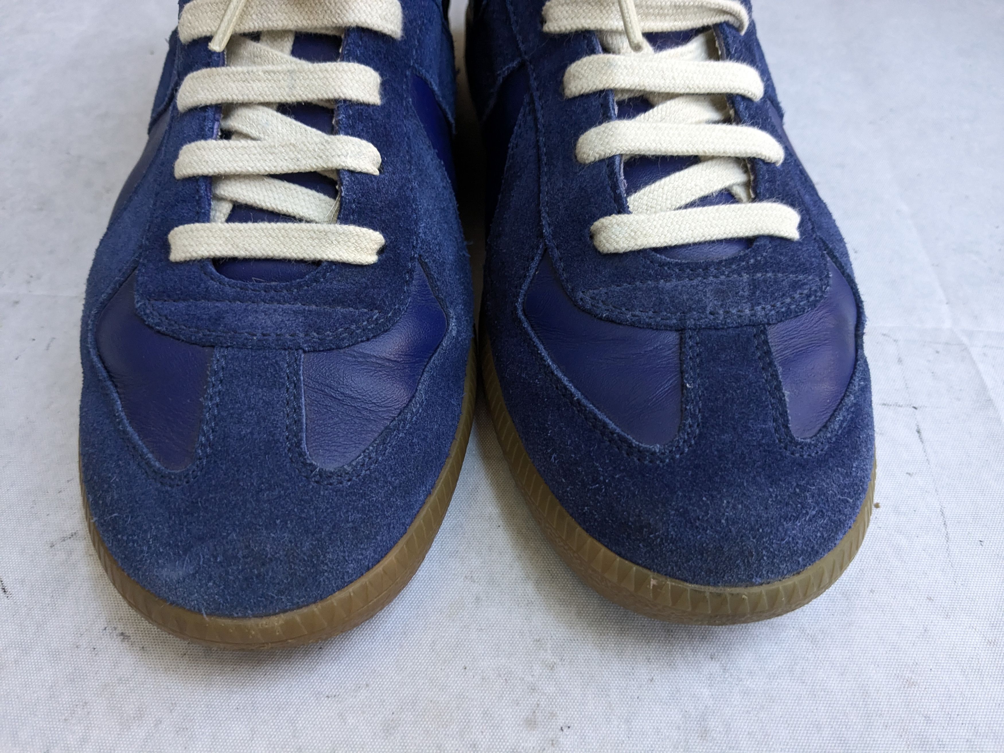 Maison Margiela Maison Margiela GAT Replica Blue 8 41 Gum Low Tops Size US 8 / EU 41 - 3 Thumbnail