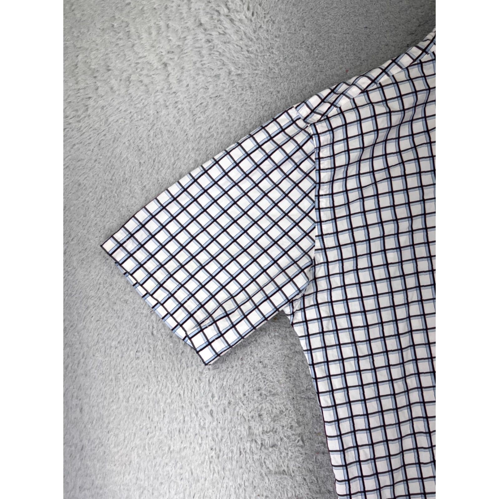 Tommy Hilfiger Tommy Hilfiger Shirt Men M Blue White Plaid Button Up Cotton Pocket Logo Size US M / EU 48-50 / 2 - 3 Thumbnail