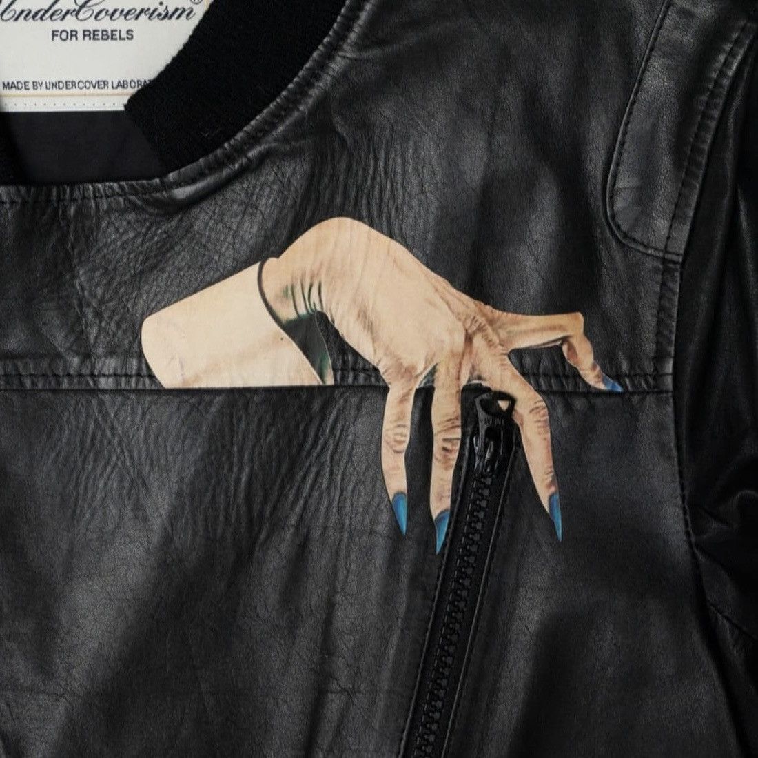 Undercover Undercover 2009 The Hand Leather Jacket Size US M / EU 48-50 / 2 - 3 Thumbnail