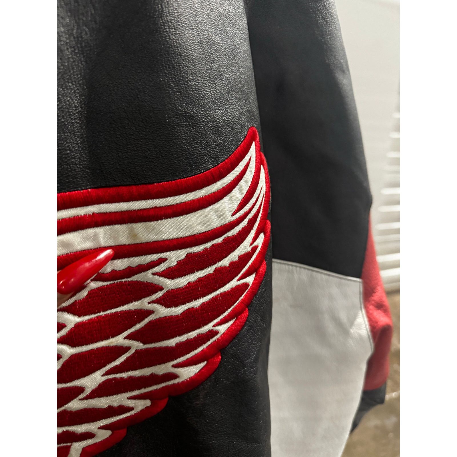 Pro Player Detroit Leather Rare Jacket Size US XL / EU 56 / 4 - 6 Thumbnail