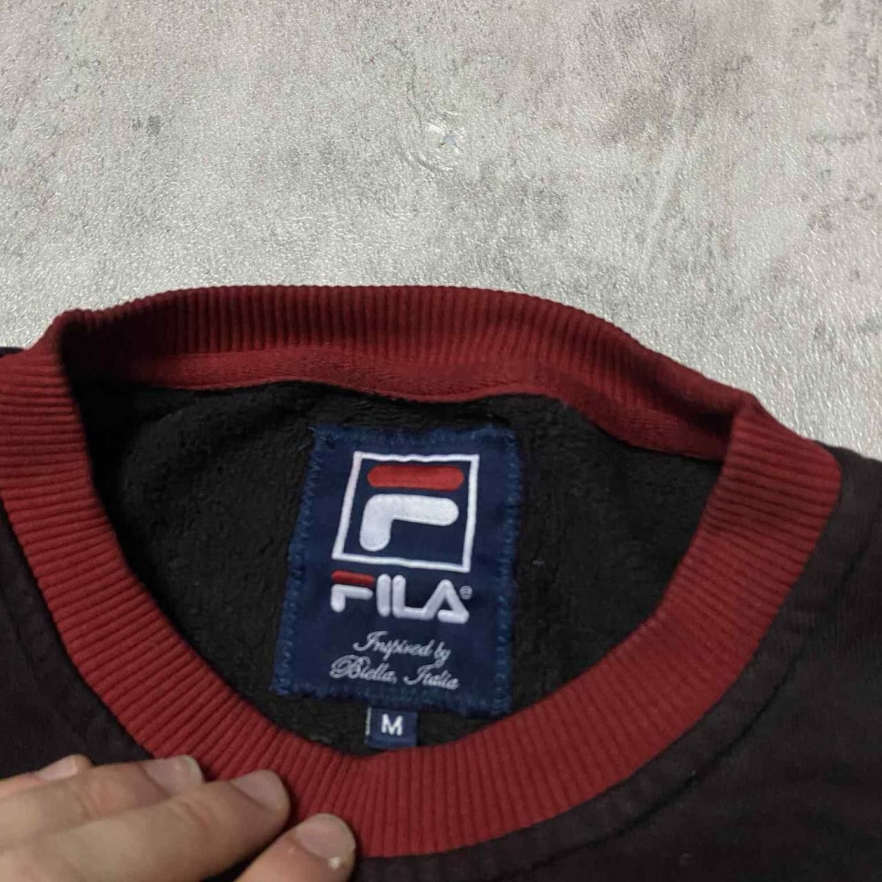 Fila Fila black and red crewneck sweatshirt #streetwear #retro Size US S / EU 44-46 / 1 - 3 Thumbnail