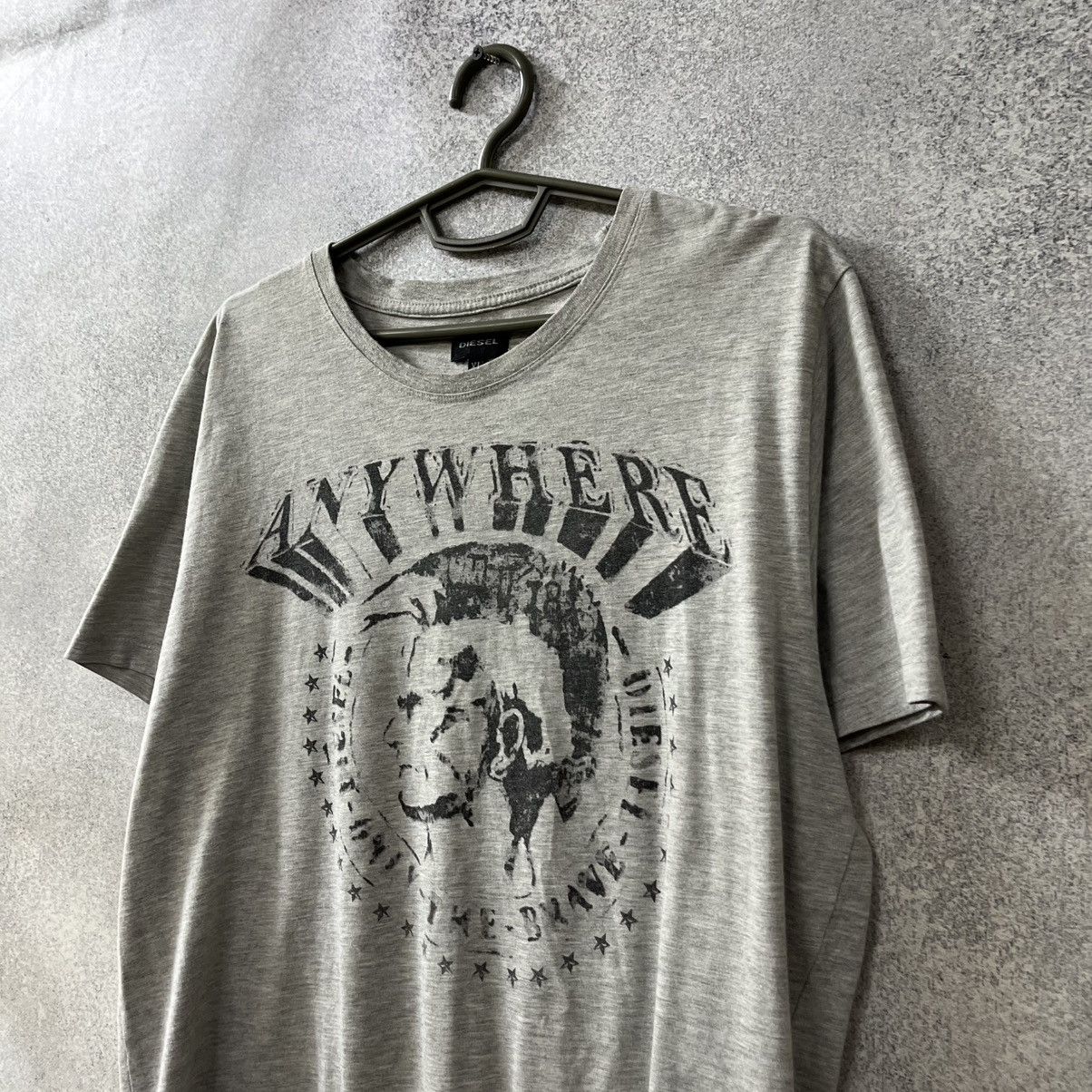 Diesel Vintage Diesel T-Shirt Big Logo Size US XL / EU 56 / 4 - 2 Thumbnail