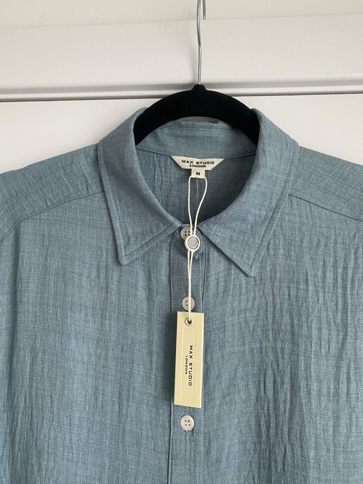 Other NWT Max Studio London Short Sleeve Tiered Maxi Shirtdress Size M / US 6-8 / IT 42-44 - 5 Thumbnail