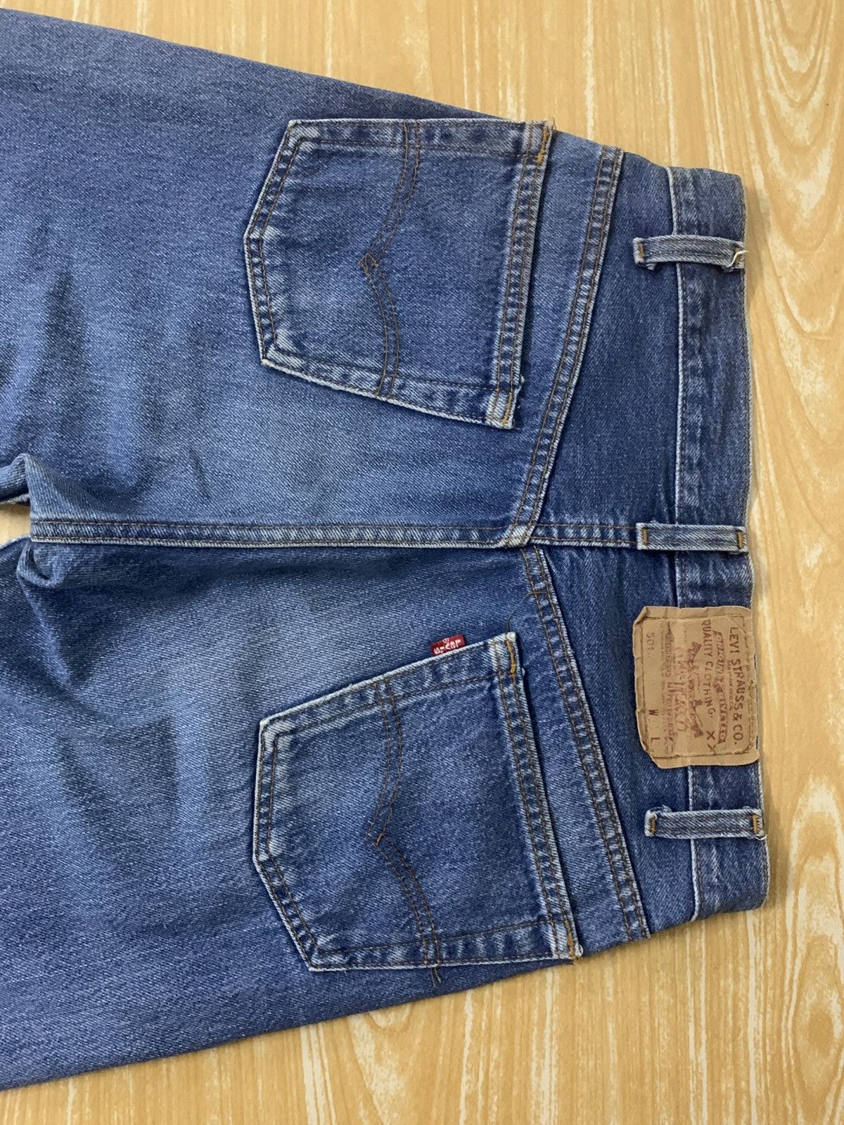 Levi's Vintage Levi’s 501 Button Fly #520 Denim Jeans Pants Size US 28 / EU 44 - 15 Thumbnail