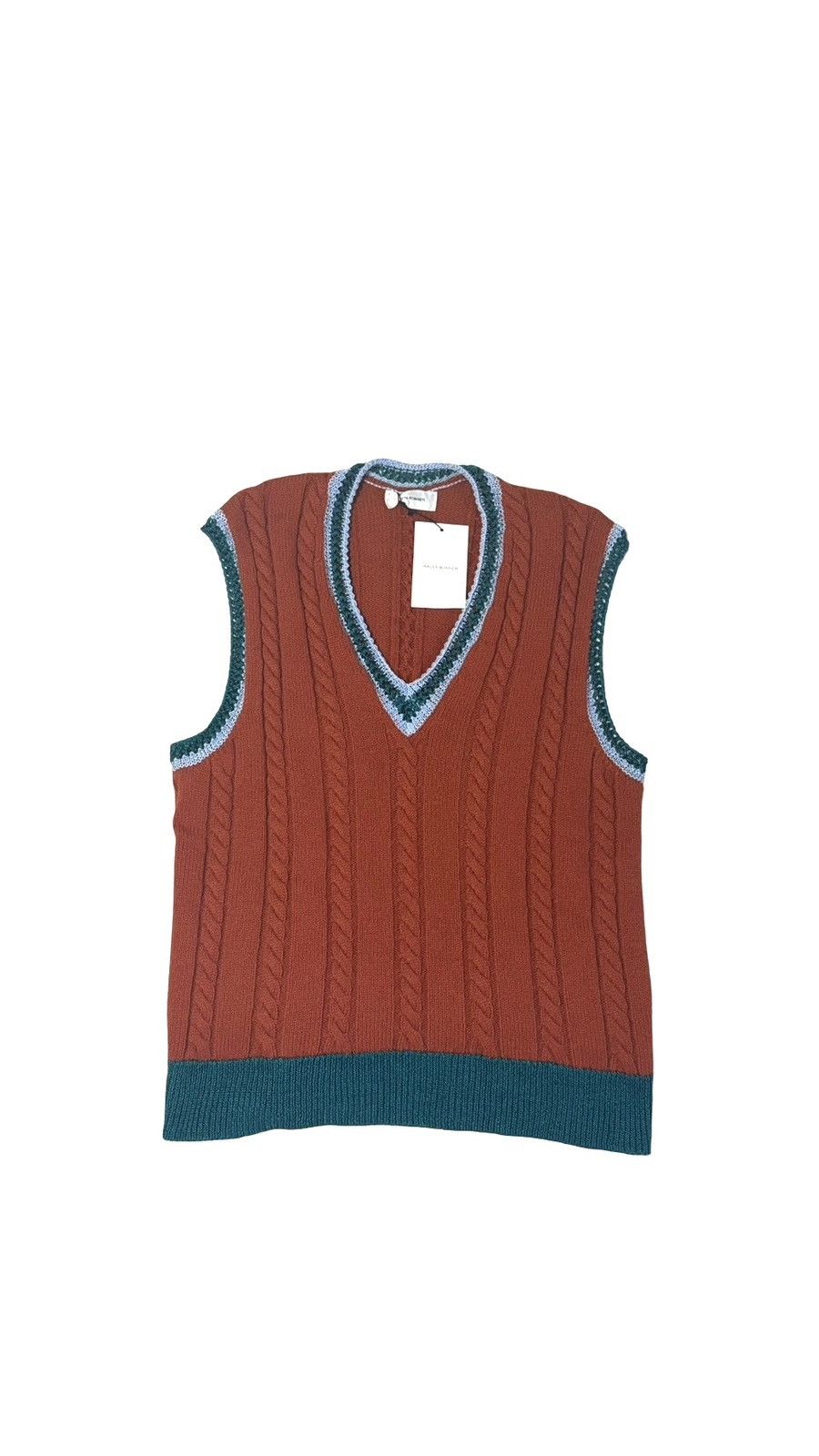 Wales Bonner Knit Sweater Vest (BNWT) Size US M / EU 48-50 / 2 - 2 Thumbnail