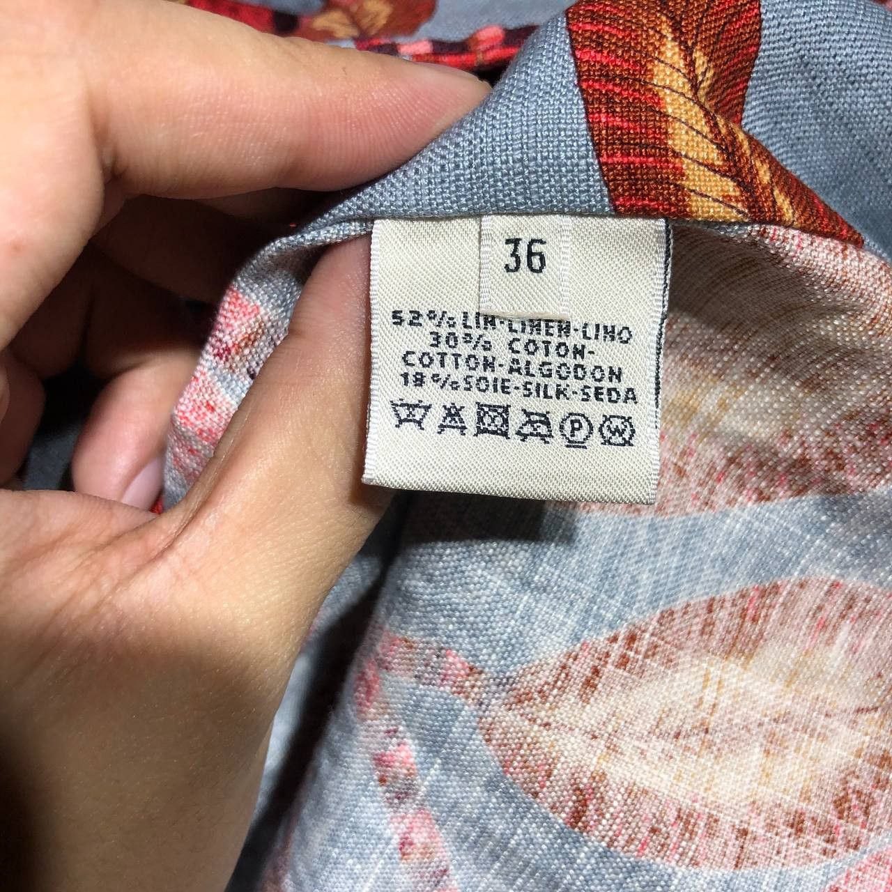 Hermes Hermes Savanah Dance buttoned Shirt Size M / US 6-8 / IT 42-44 - 12 Thumbnail