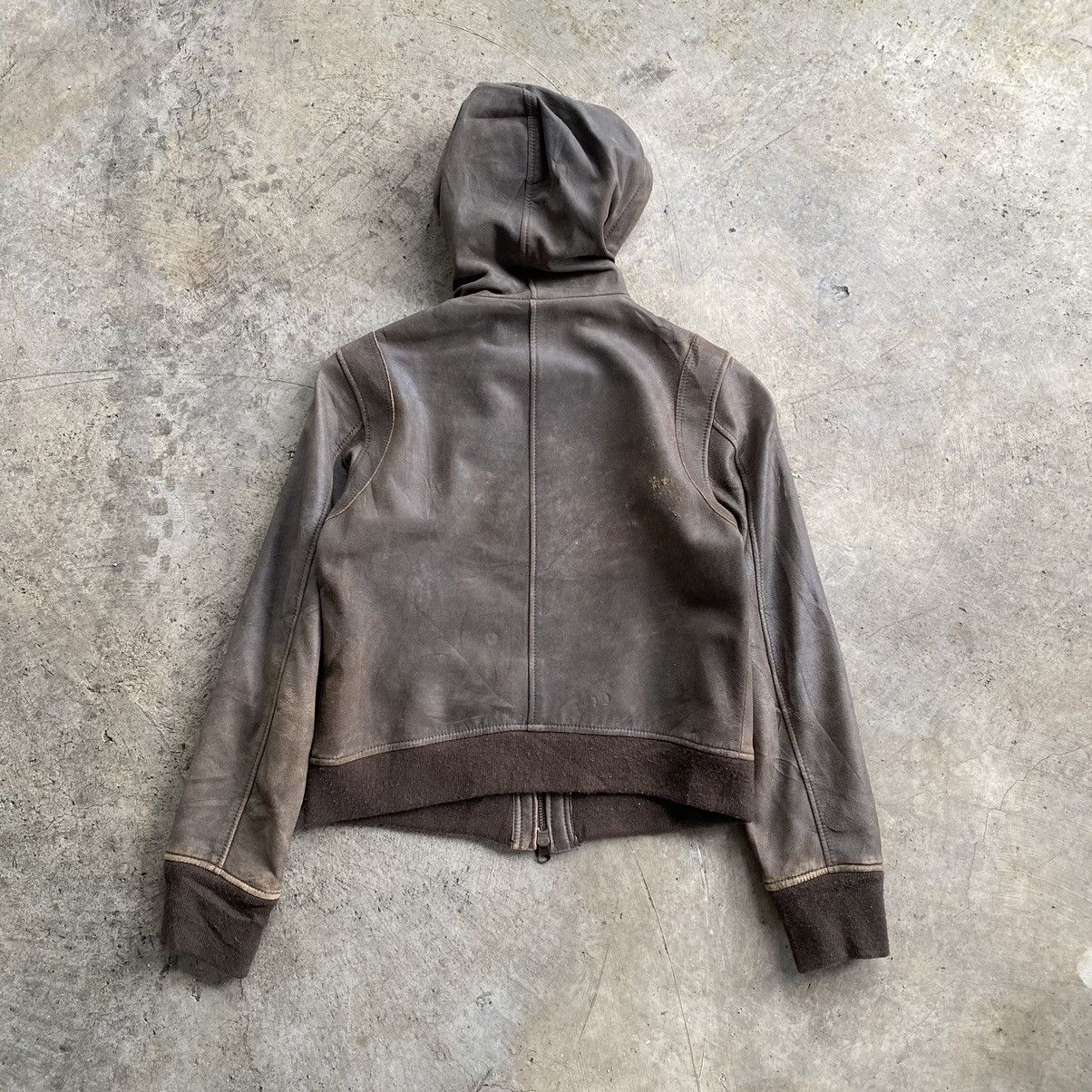 Vintage SPICK and SPAN Sheep Skin Hooded Jacket Size US S / EU 44-46 / 1 - 10 Thumbnail