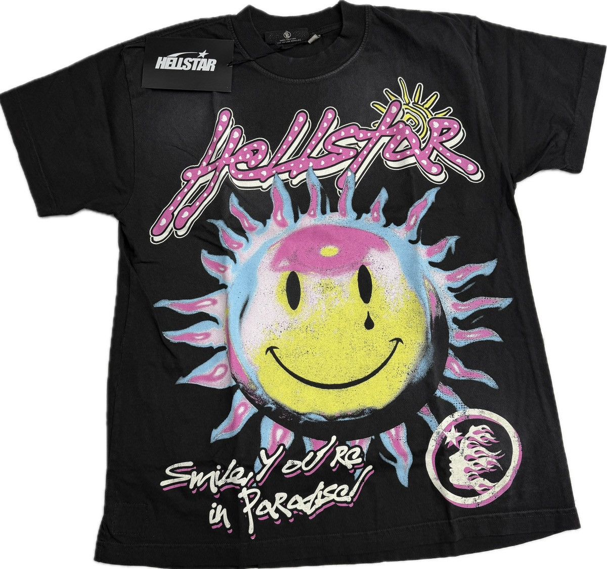 HELLSTAR Hellstar Sun Smile T-shirt Size US XS / EU 42 / 0 - 1 Thumbnail