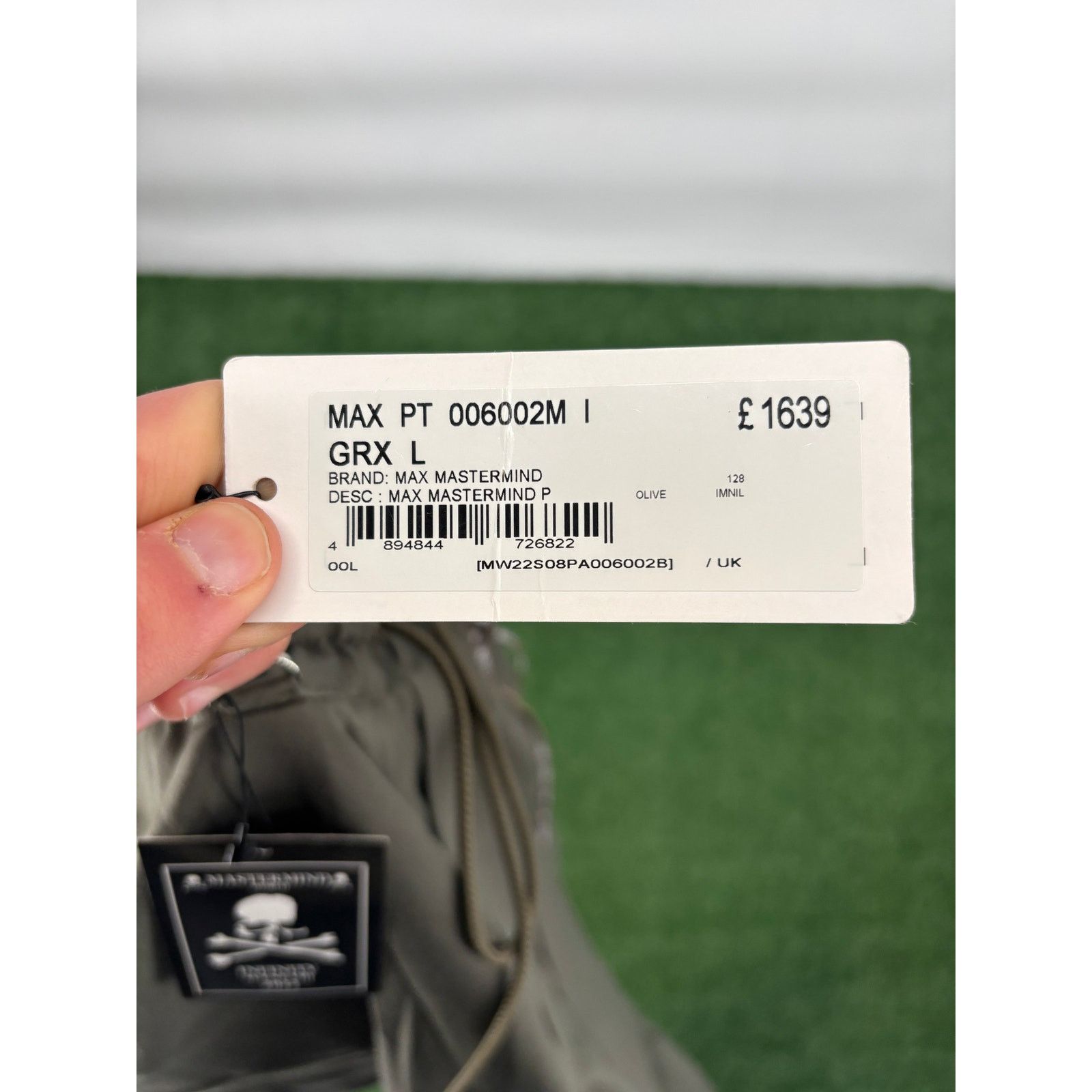 Mastermind Japan Mastermind World Masterseed Olive Cargo Pants Size Small Size US 32 / EU 48 - 8 Thumbnail