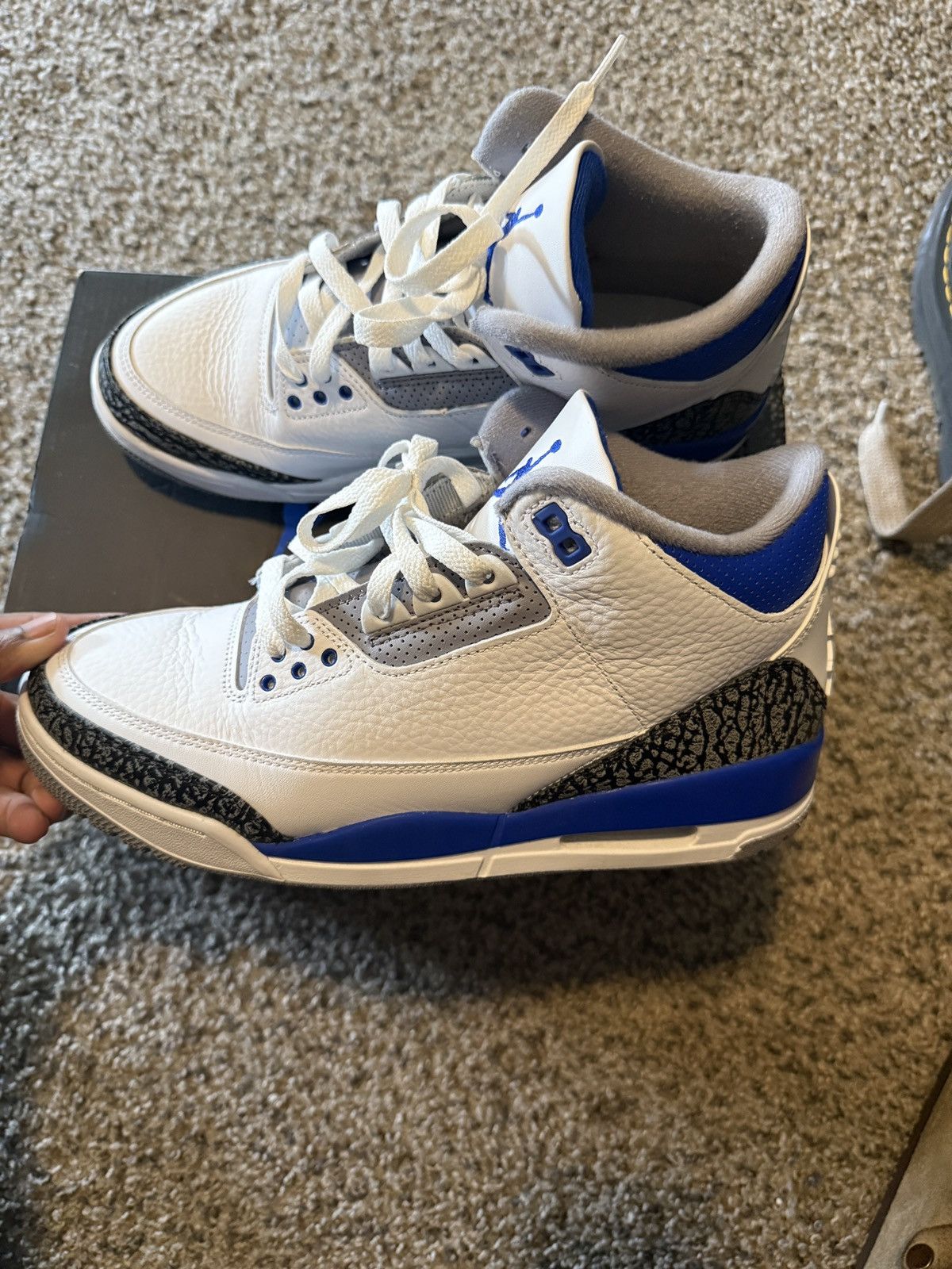 Jordan Brand Racer Blue Jordan 3s Size US 9 / EU 42 - 4 Thumbnail