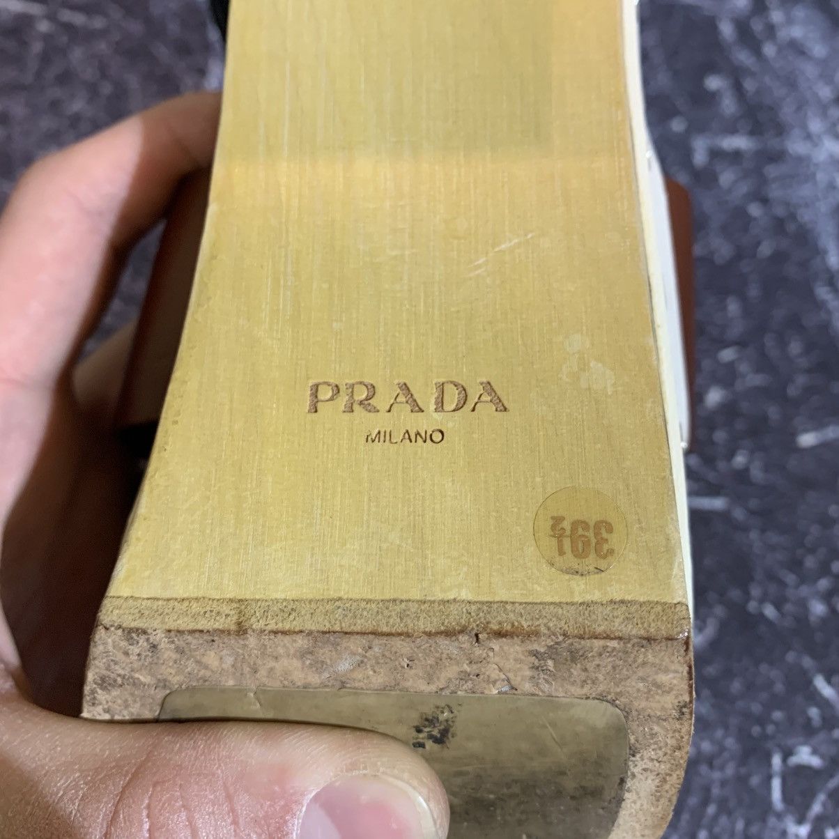 Prada Prada Colorblock Clog-Bottom Sandal Size 39.5 Size US 9.5 / IT 39.5 - 12 Thumbnail