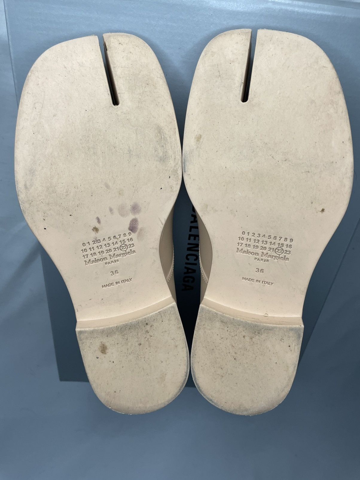 Maison Margiela Maison Margiela Rubber Tabi Derbys Size US 6 / IT 36 - 9 Thumbnail
