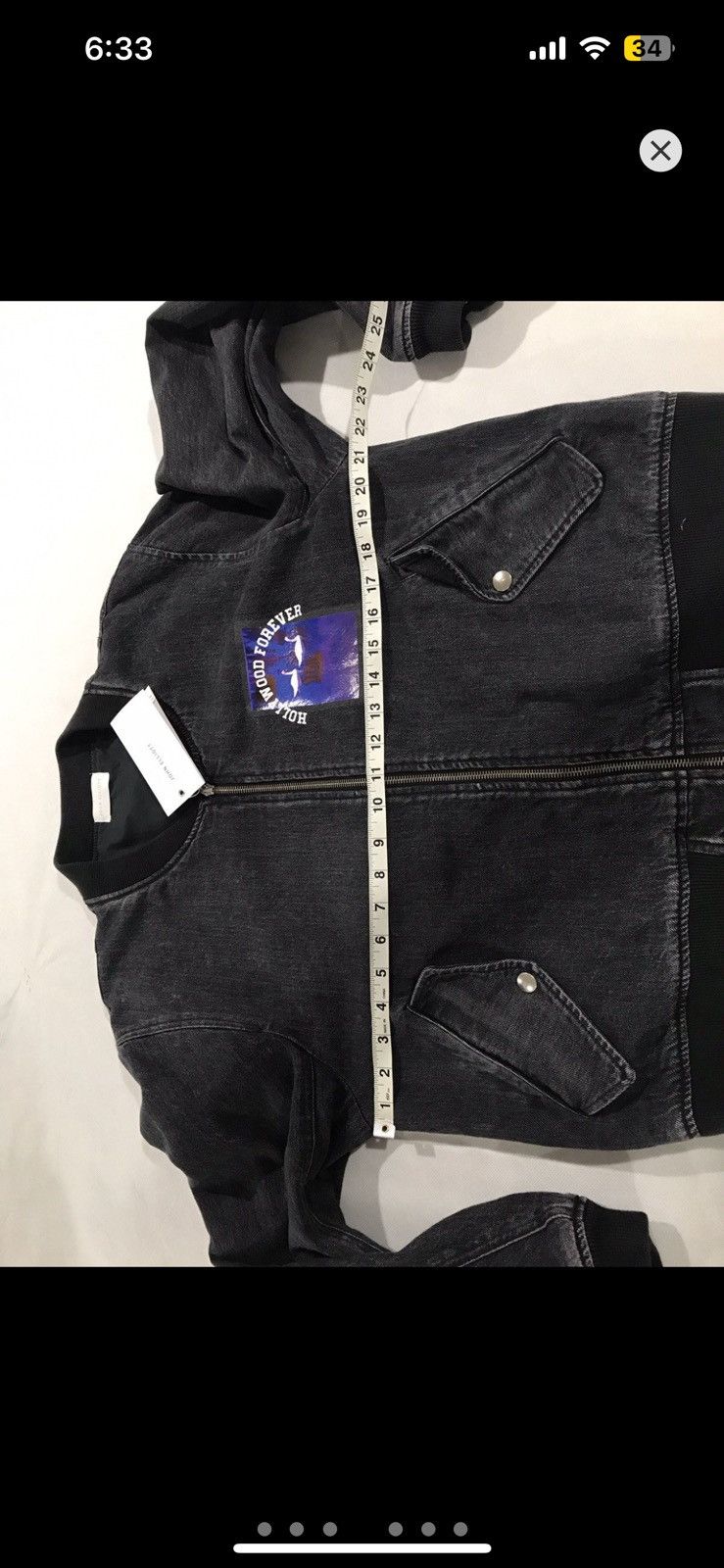 John Elliott John Elliott “Hollywood Forever” Denim Jacket Size US M / EU 48-50 / 2 - 5 Thumbnail